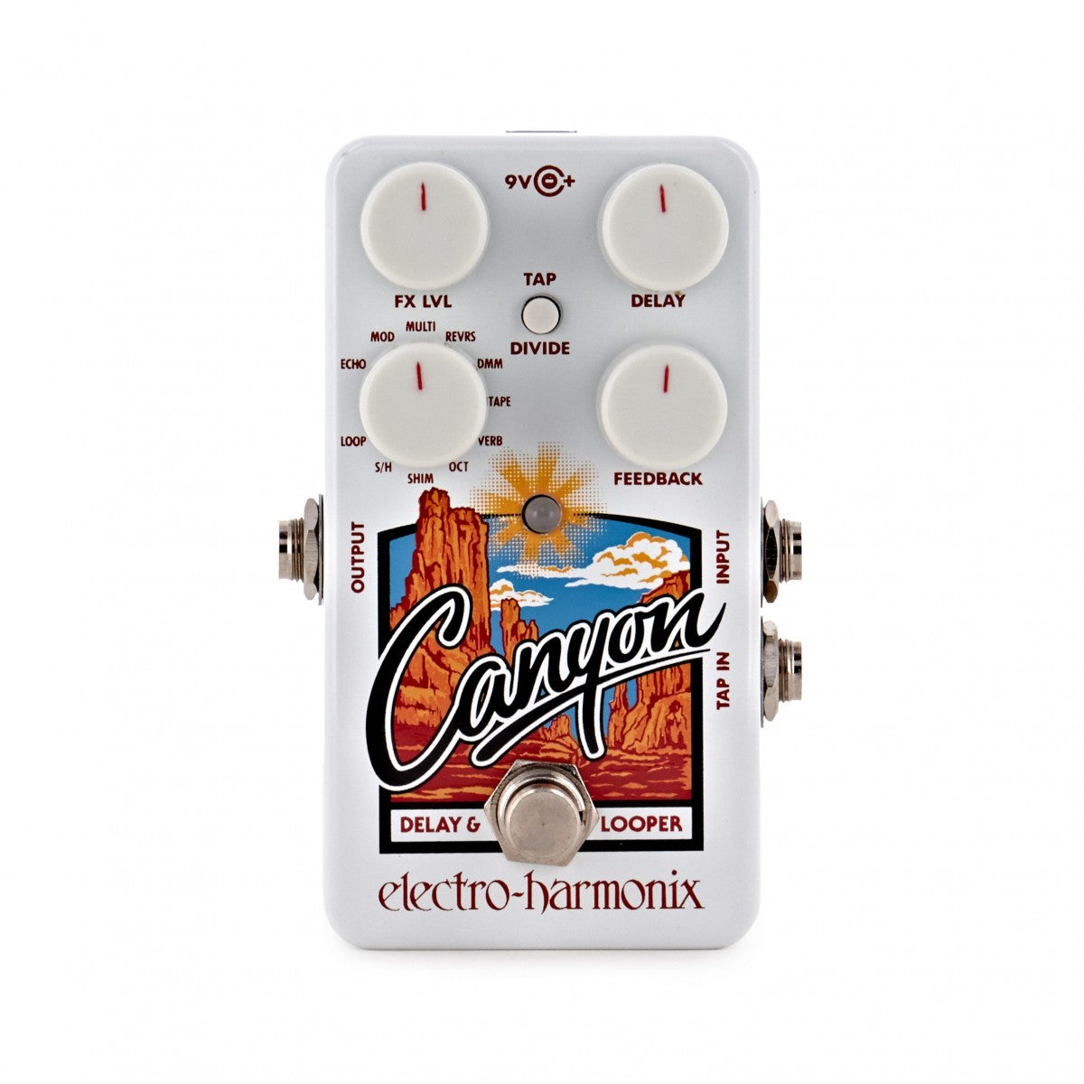 Electro-Harmonix Canyon Delay And Looper Guitar Effects Pedalm, Digital Pedal