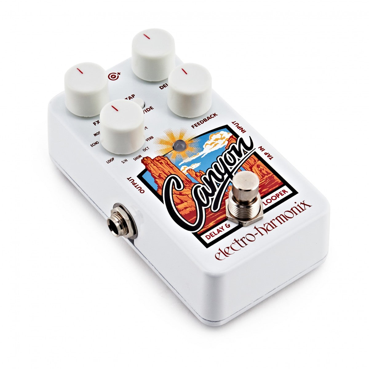 Electro-Harmonix Canyon Delay And Looper Guitar Effects Pedalm, Digital Pedal