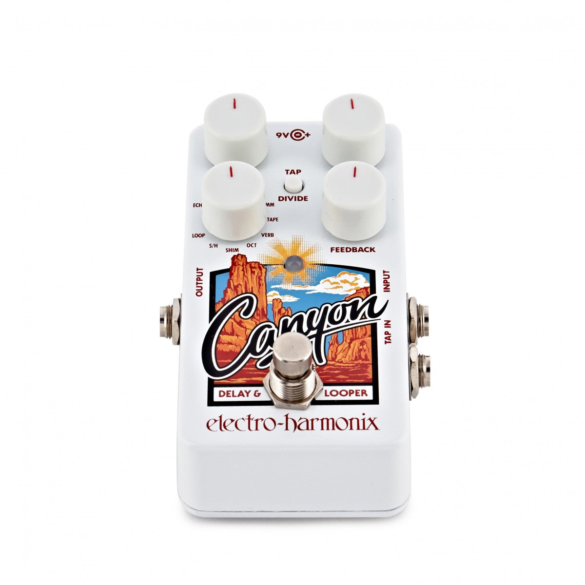 Electro-Harmonix Canyon Delay And Looper Guitar Effects Pedalm, Digital Pedal