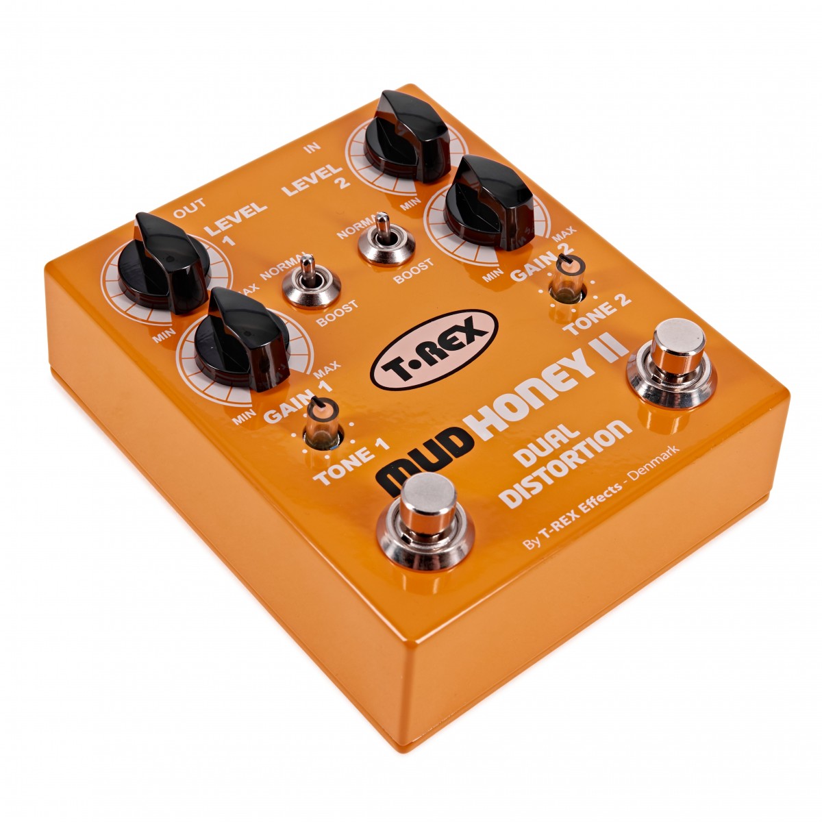 Distortion Pedal Guitar T-Rex Mudhoney II Dual
