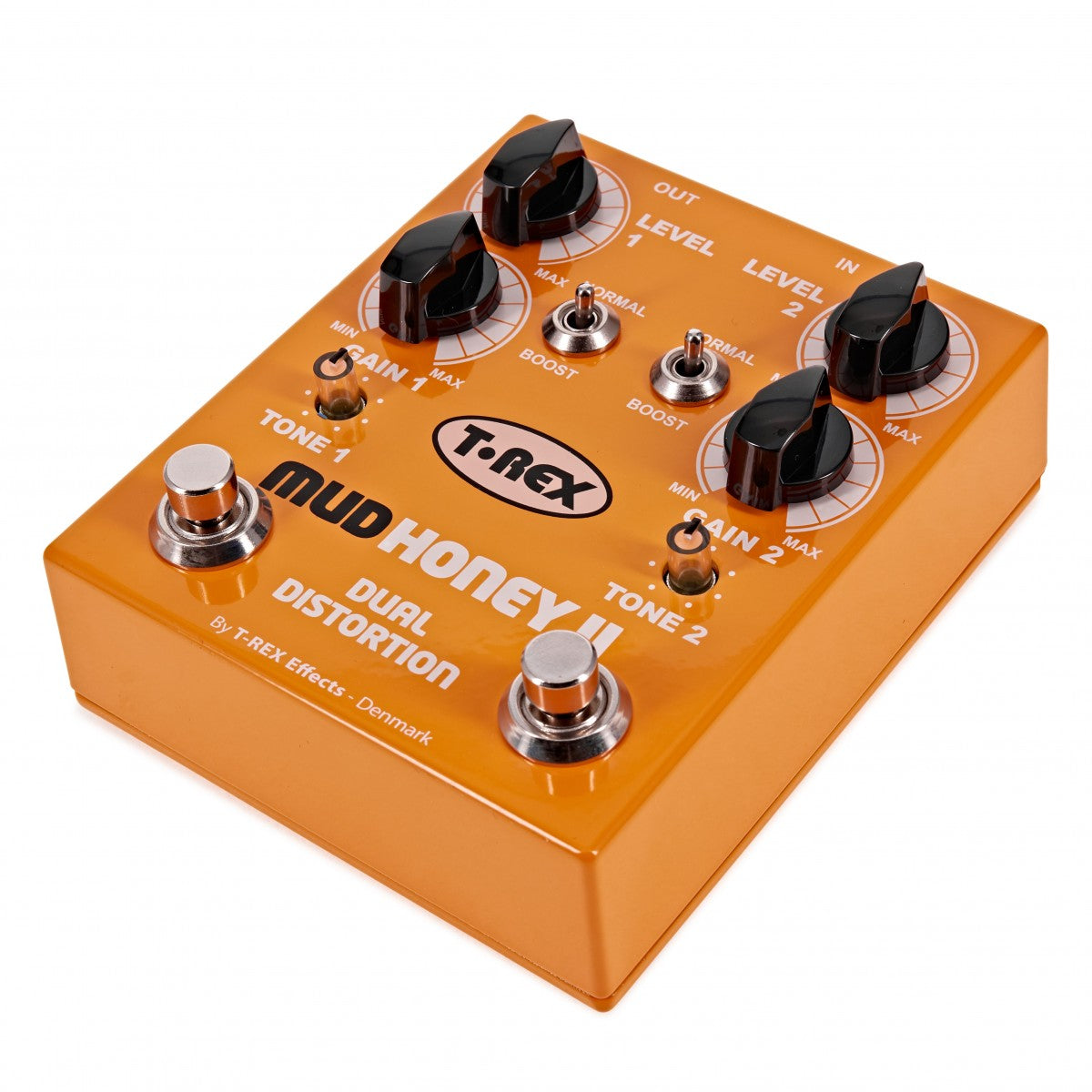 Distortion Pedal Guitar T-Rex Mudhoney II Dual