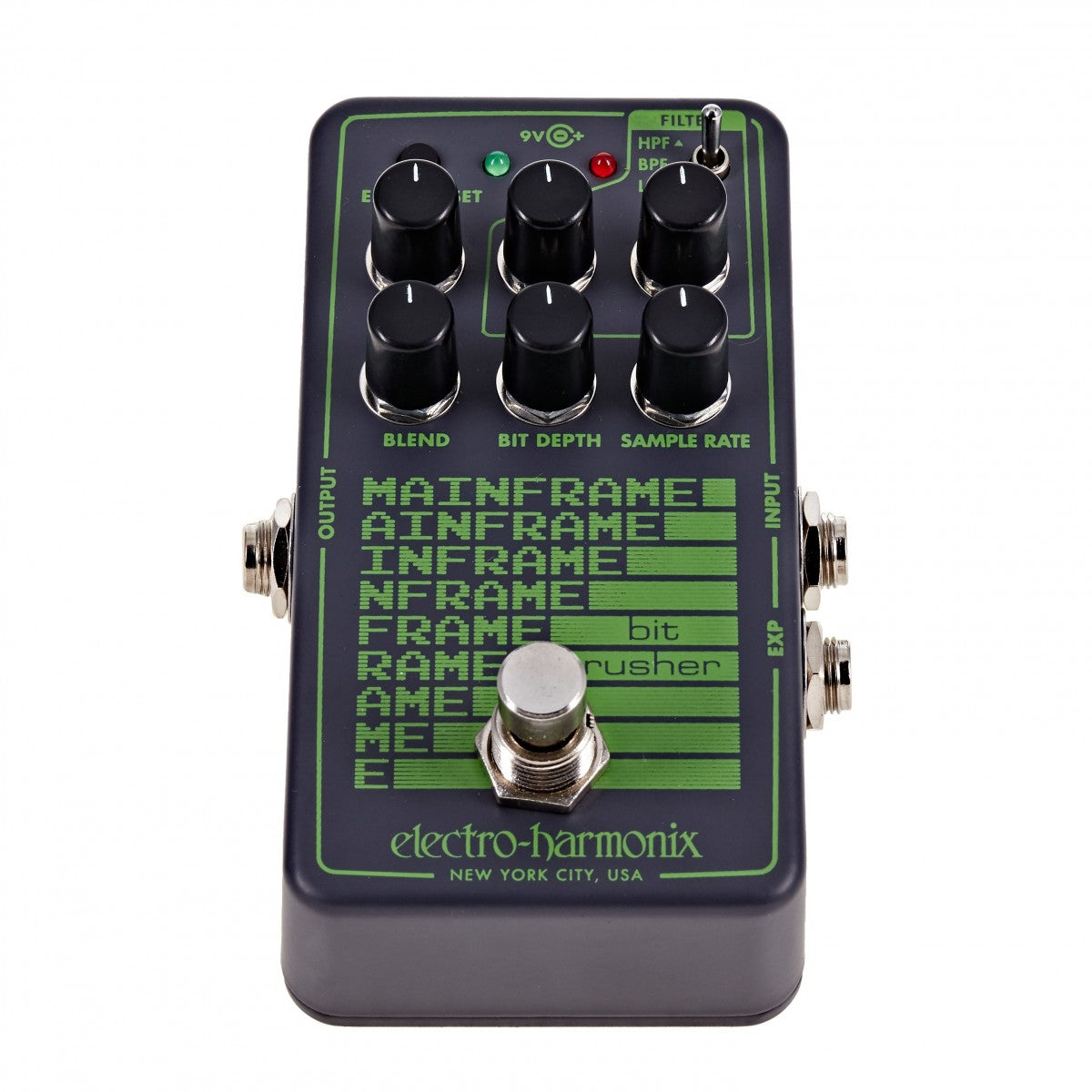 Distortion Pedal Guitar Electro Harmonix Mainframe Bitcrusher
