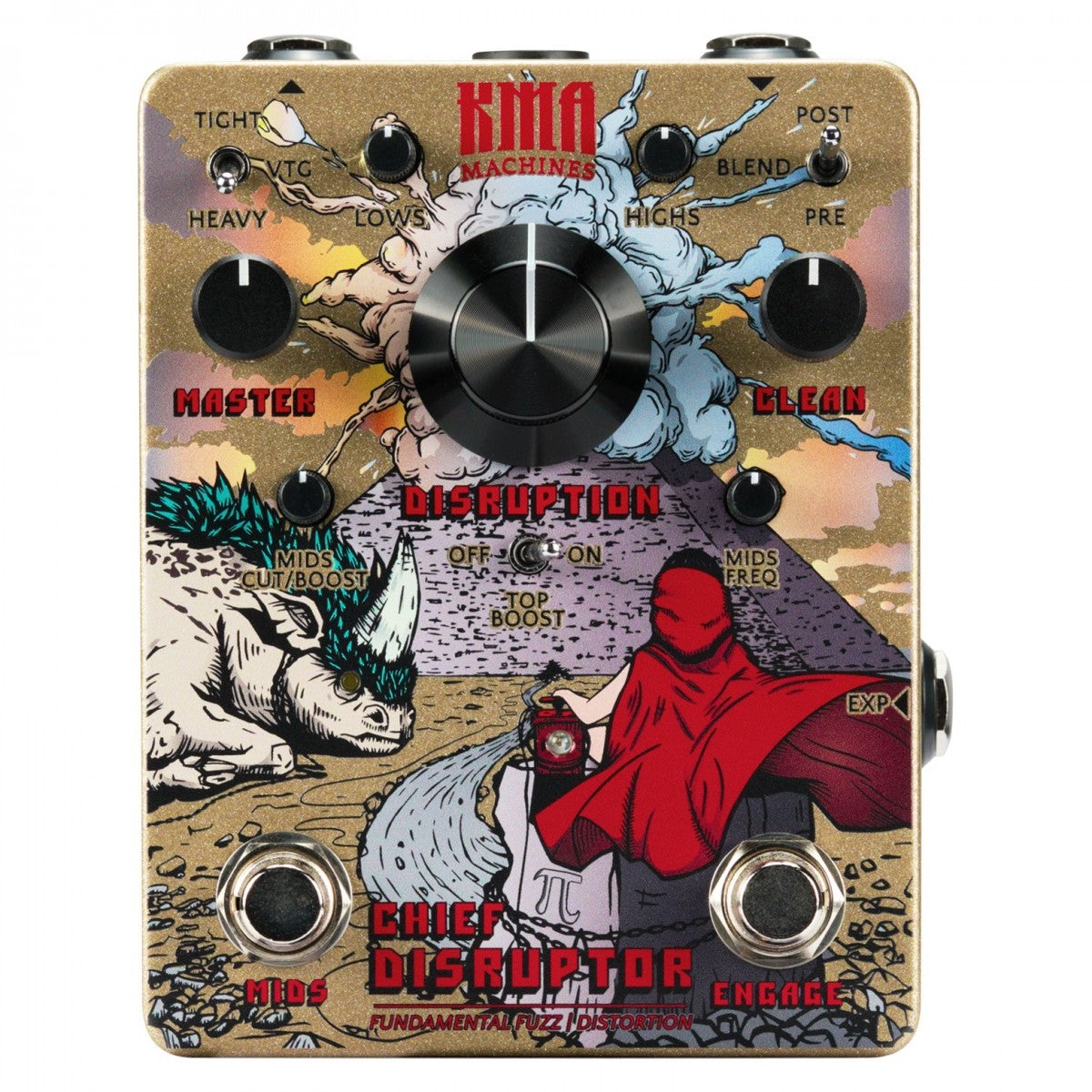 Distortion Pedal Guitar KMA Machines Chief Disruptor Fundamental