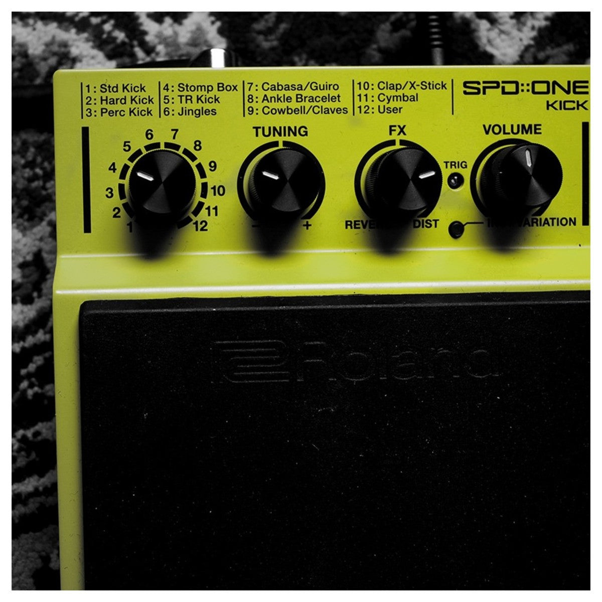 Drum Machine Pedal Guitar Roland SPD:ONE KICK Trigger Pad