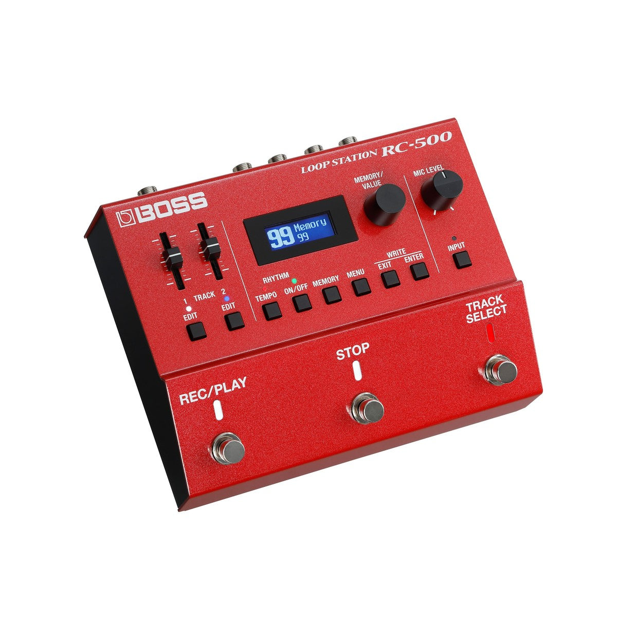 Drum Machine Pedal Guitar Boss RC-500 Loop Station Dual Track Looper
