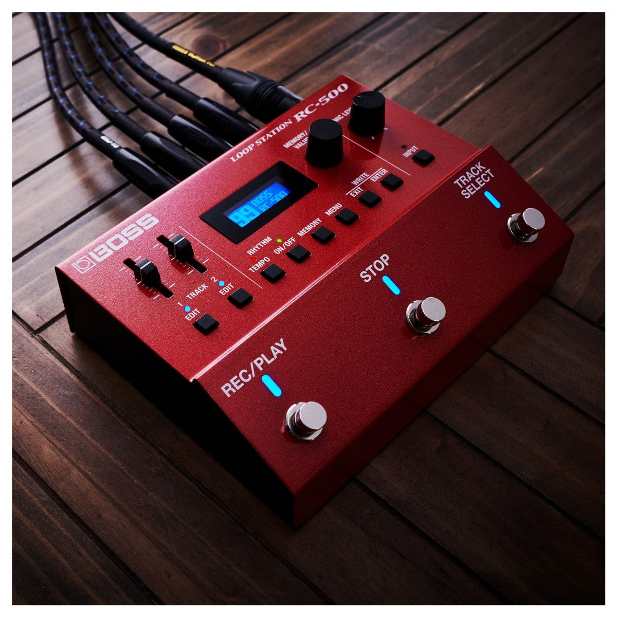 Drum Machine Pedal Guitar Boss RC-500 Loop Station Dual Track Looper