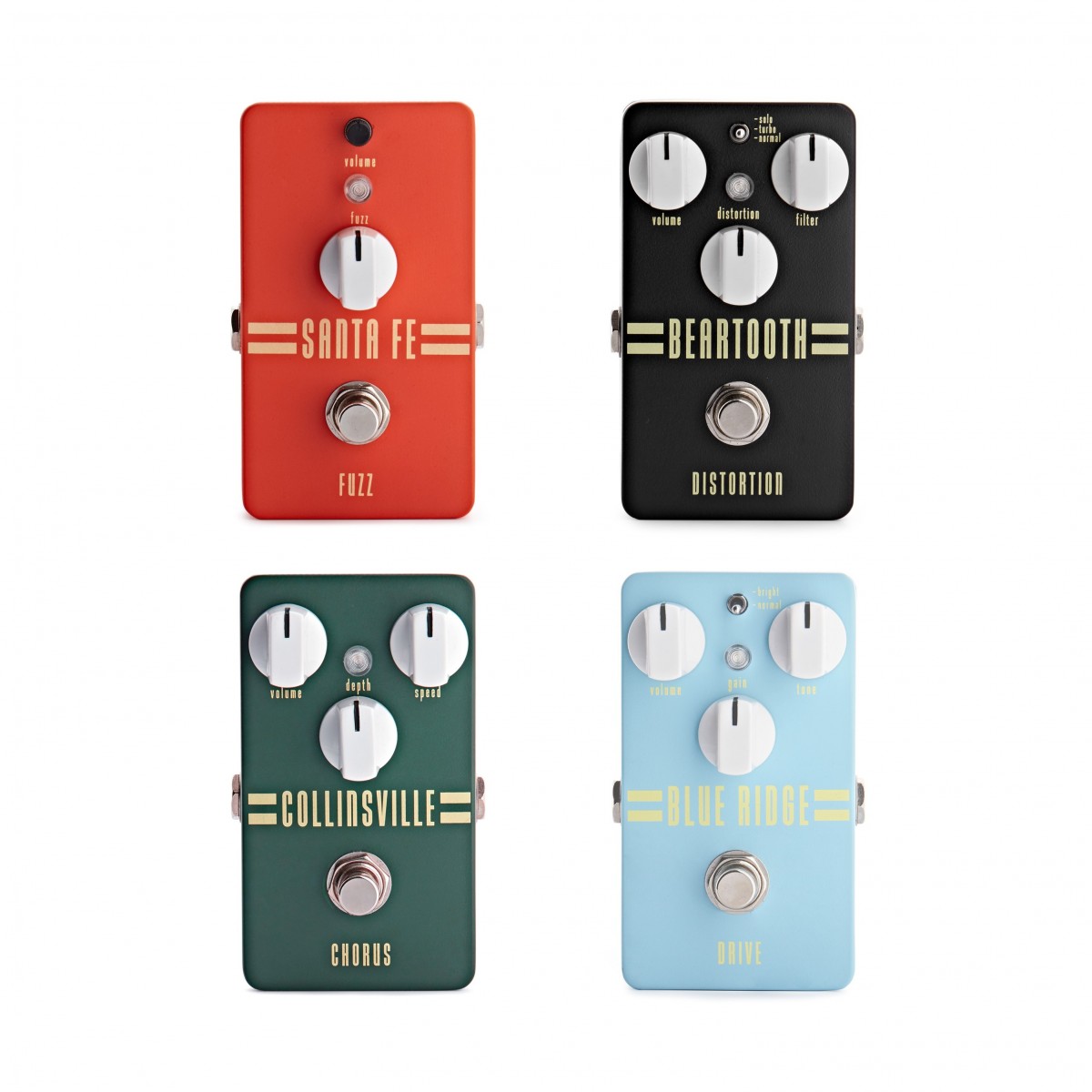 Fuzz Pedal Guitar Hartwood Santa Fe