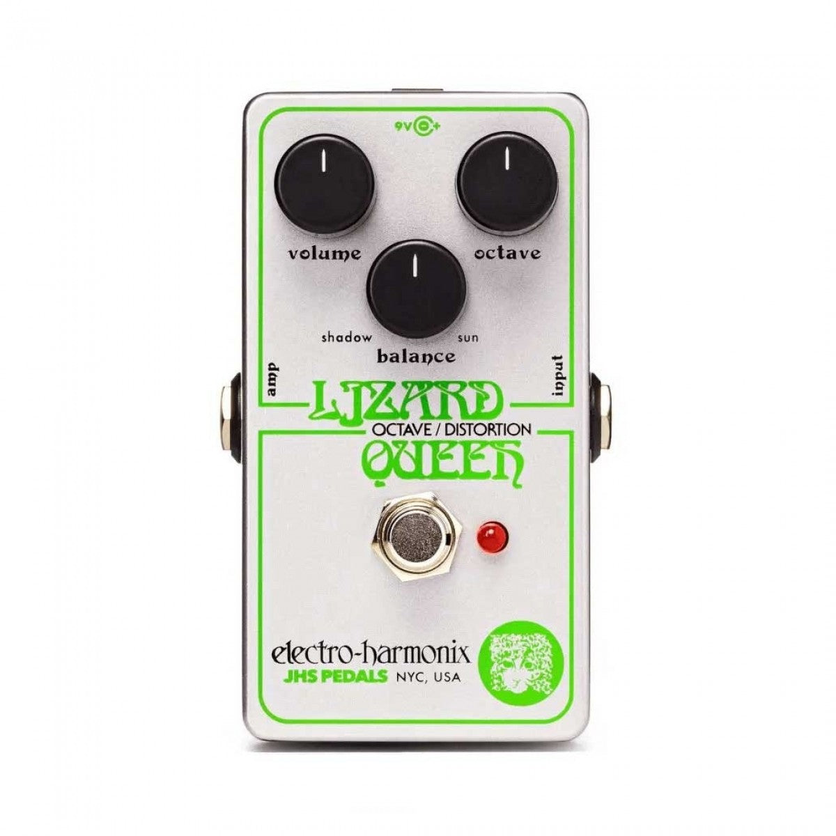 Octave Pedal Guitar Electro Harmonix x JHS Lizard Queen
