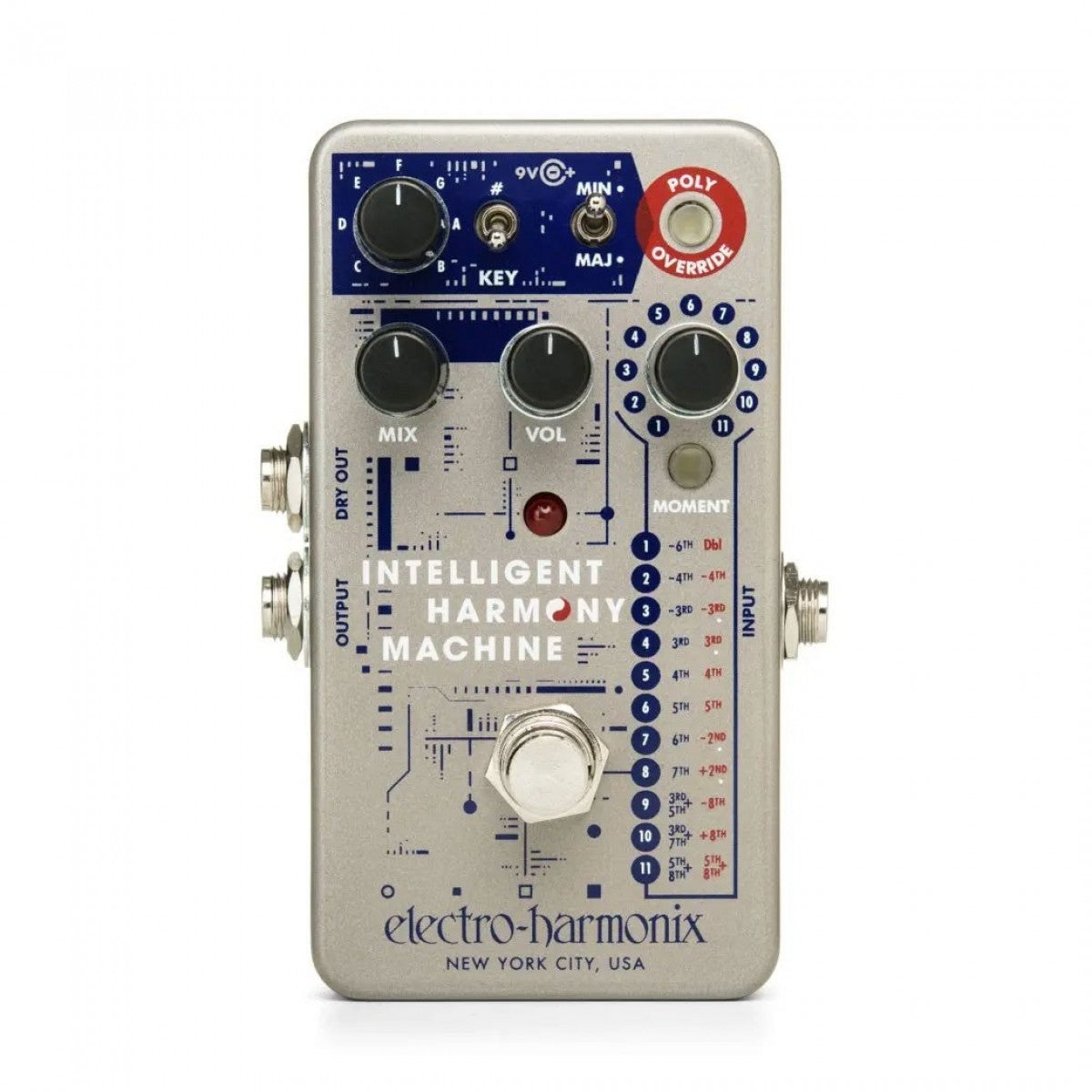 Octave Pedal Guitar Electro Harmonix Intelligent