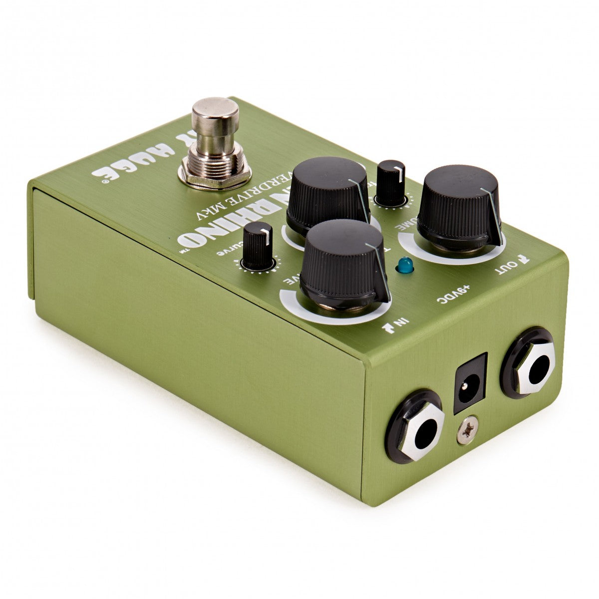 Overdrive Pedal Guitar Way Huge Smalls Green Rhino MkV