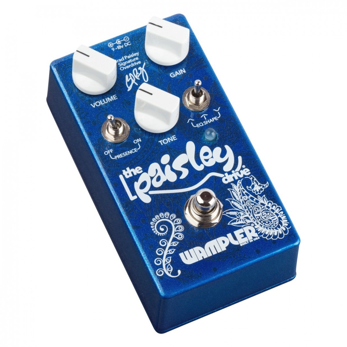Overdrive Pedal Guitar Wampler Paisley Drive