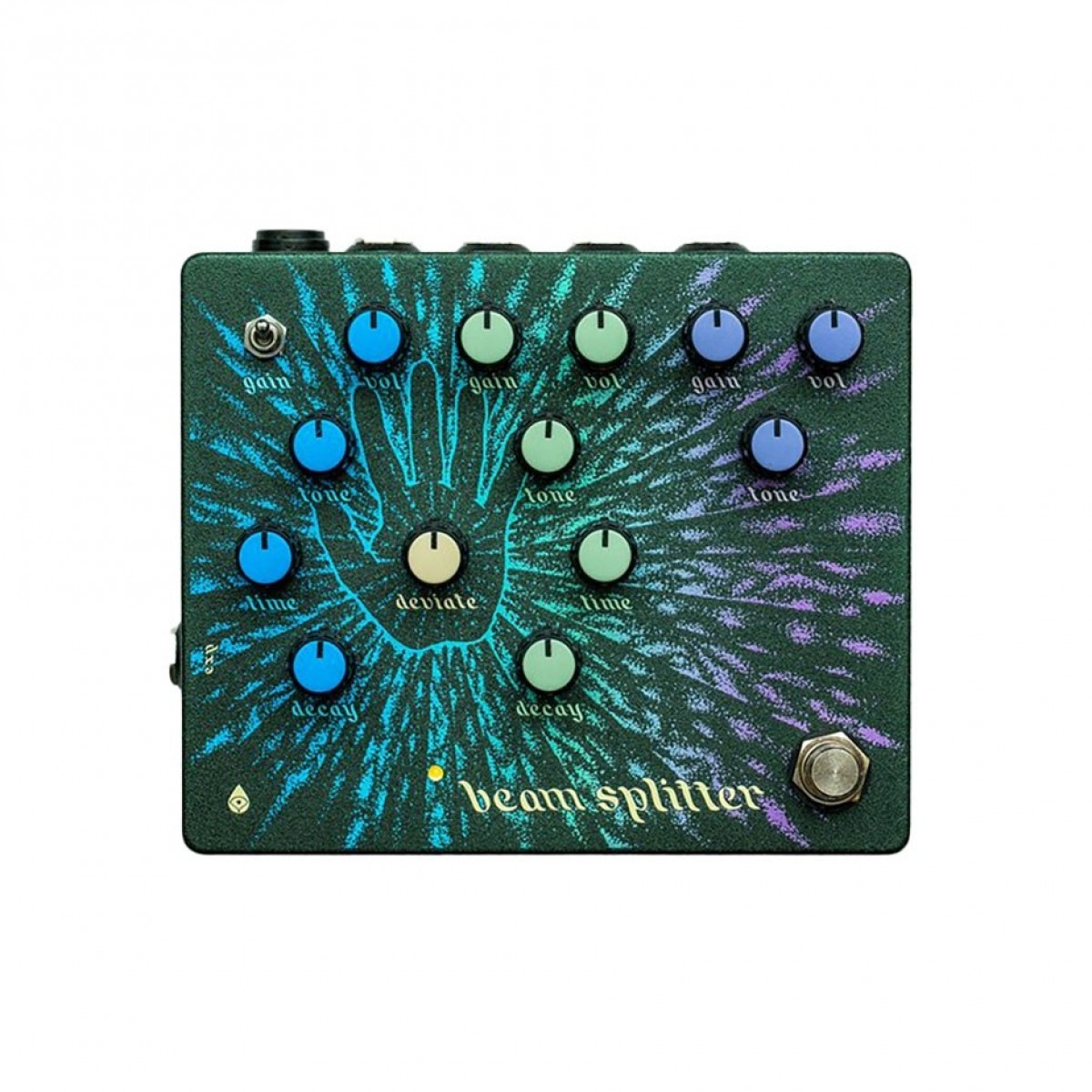 Overdrive Pedal Guitar Old Blood Endeavours Beam Splitter Triple