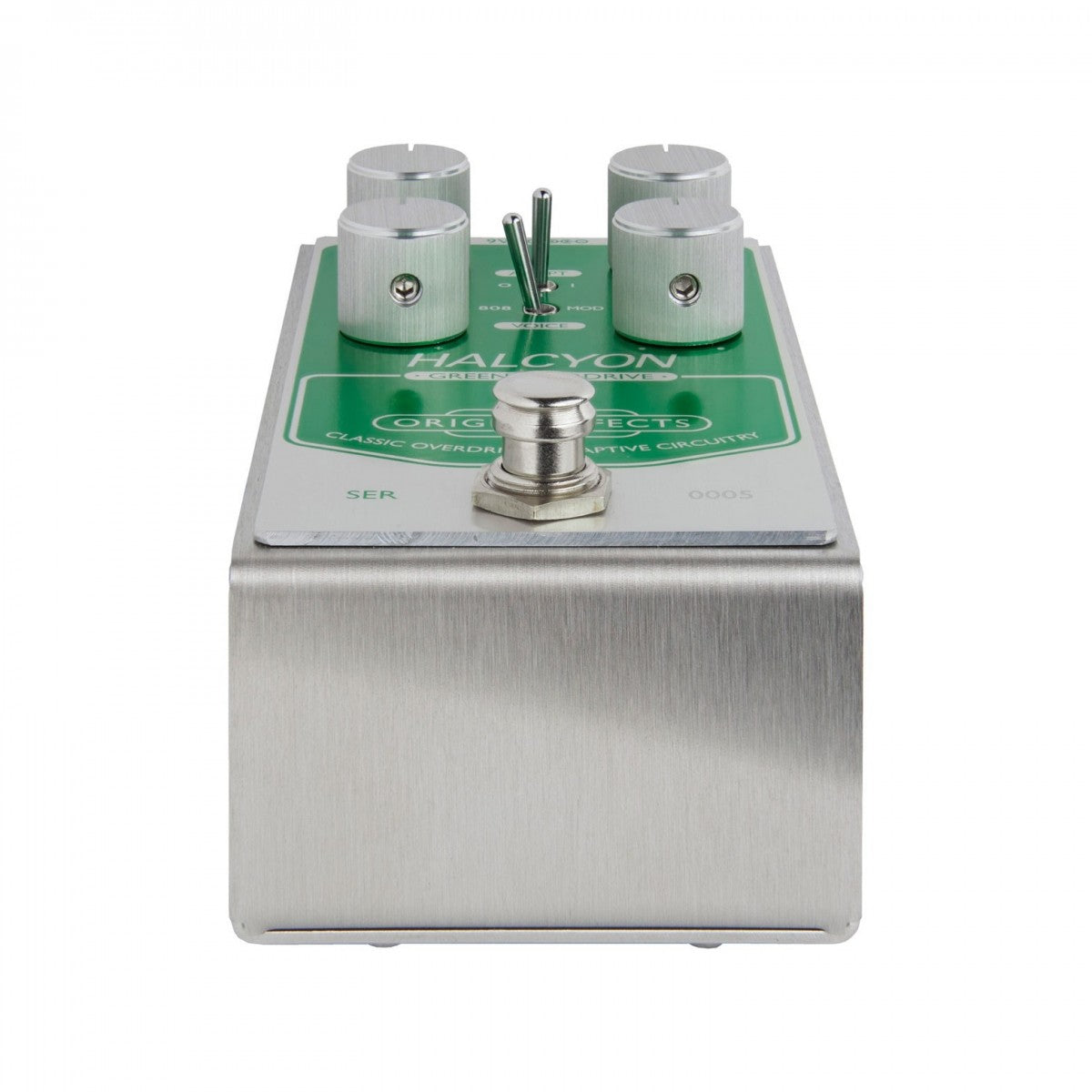 Overdrive Pedal Guitar Origin Effects Halcyon Green