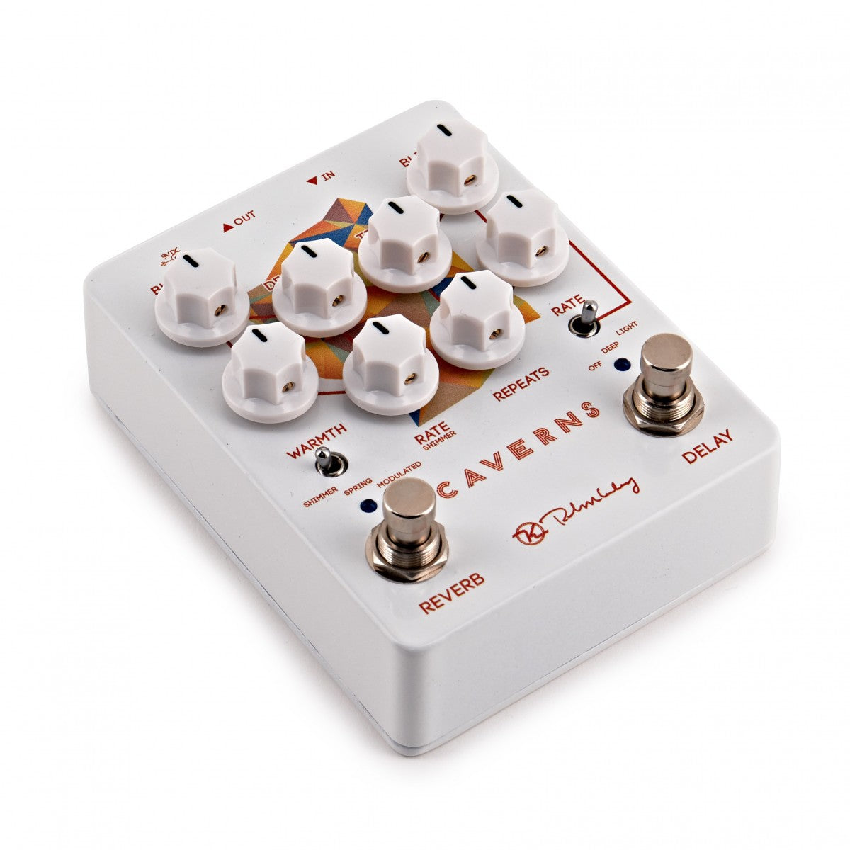 Reverb Pedal Guitar Keeley Caverns Delay