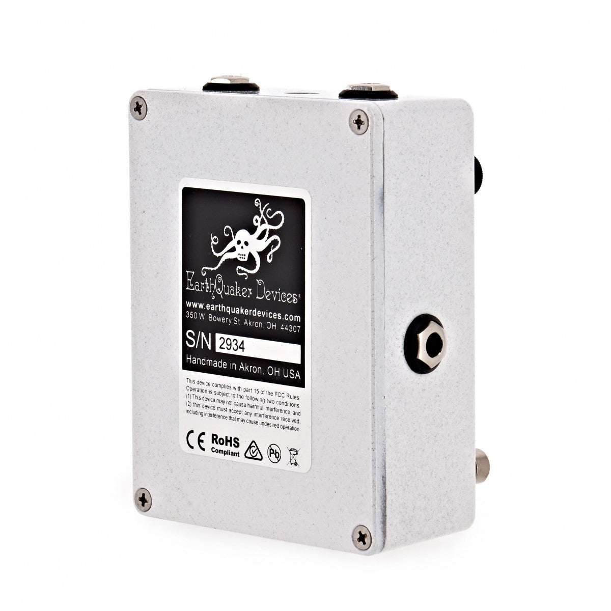 Reverb Pedal Guitar EarthQuaker Devices Astral Destiny Octal Octave