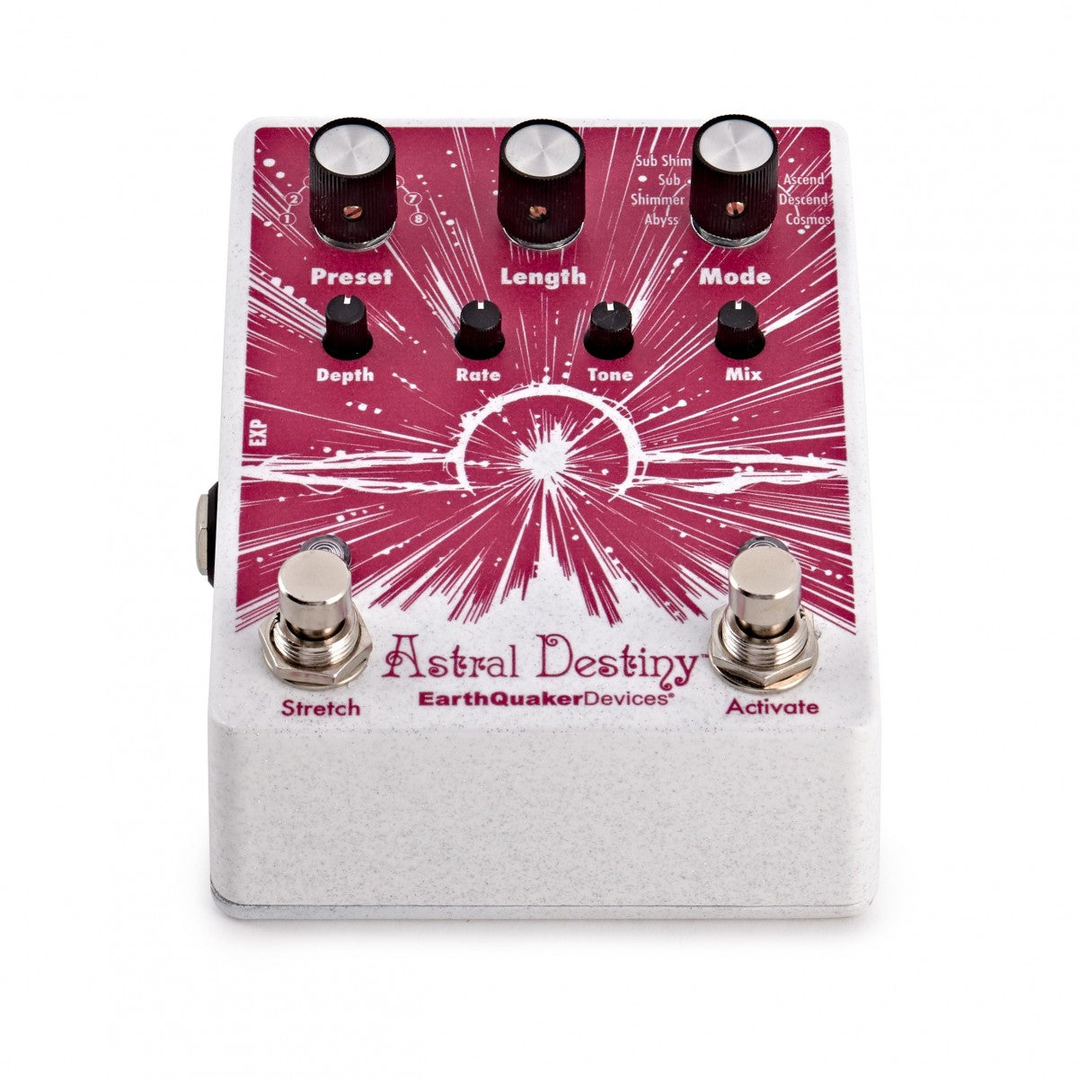 Reverb Pedal Guitar EarthQuaker Devices Astral Destiny Octal Octave