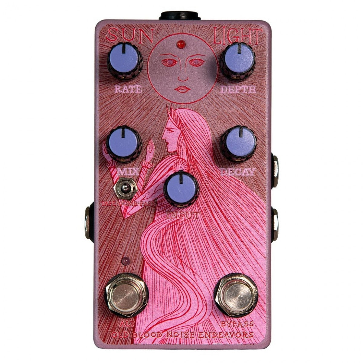 Reverb Pedal Guitar Old Blood Noise Endeavors Sunlight