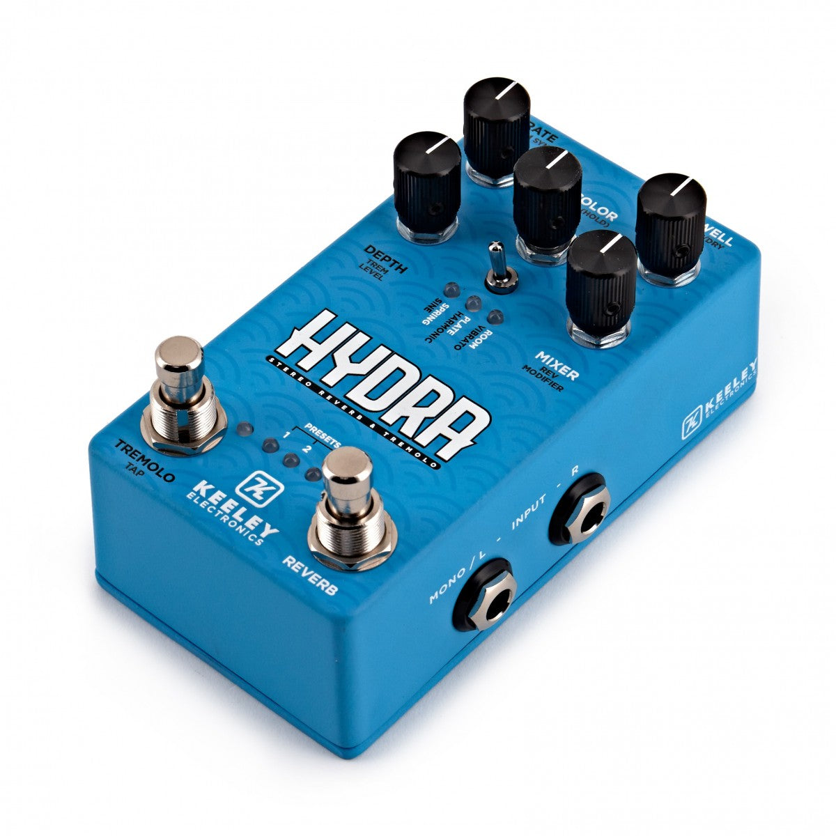 Reverb Pedal Guitar Keeley Hydra Stereo