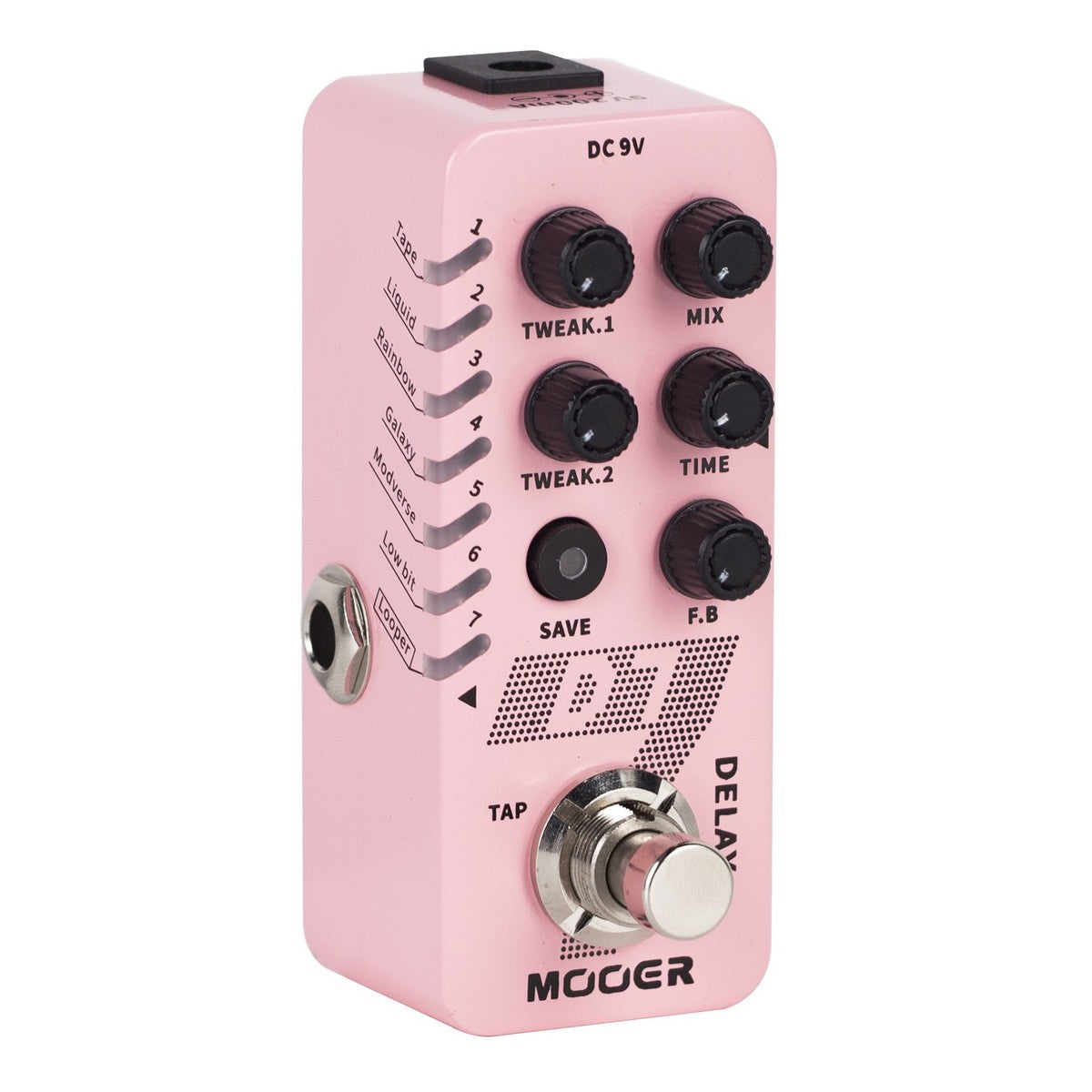 Mooer D7 Digital Delay Micro Pedal, Digital Pedal