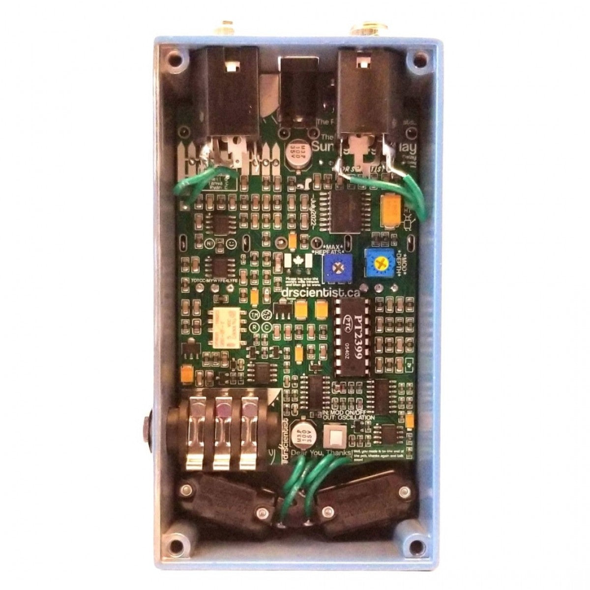 Delay Pedal Guitar Dr Scientist Sunny Day