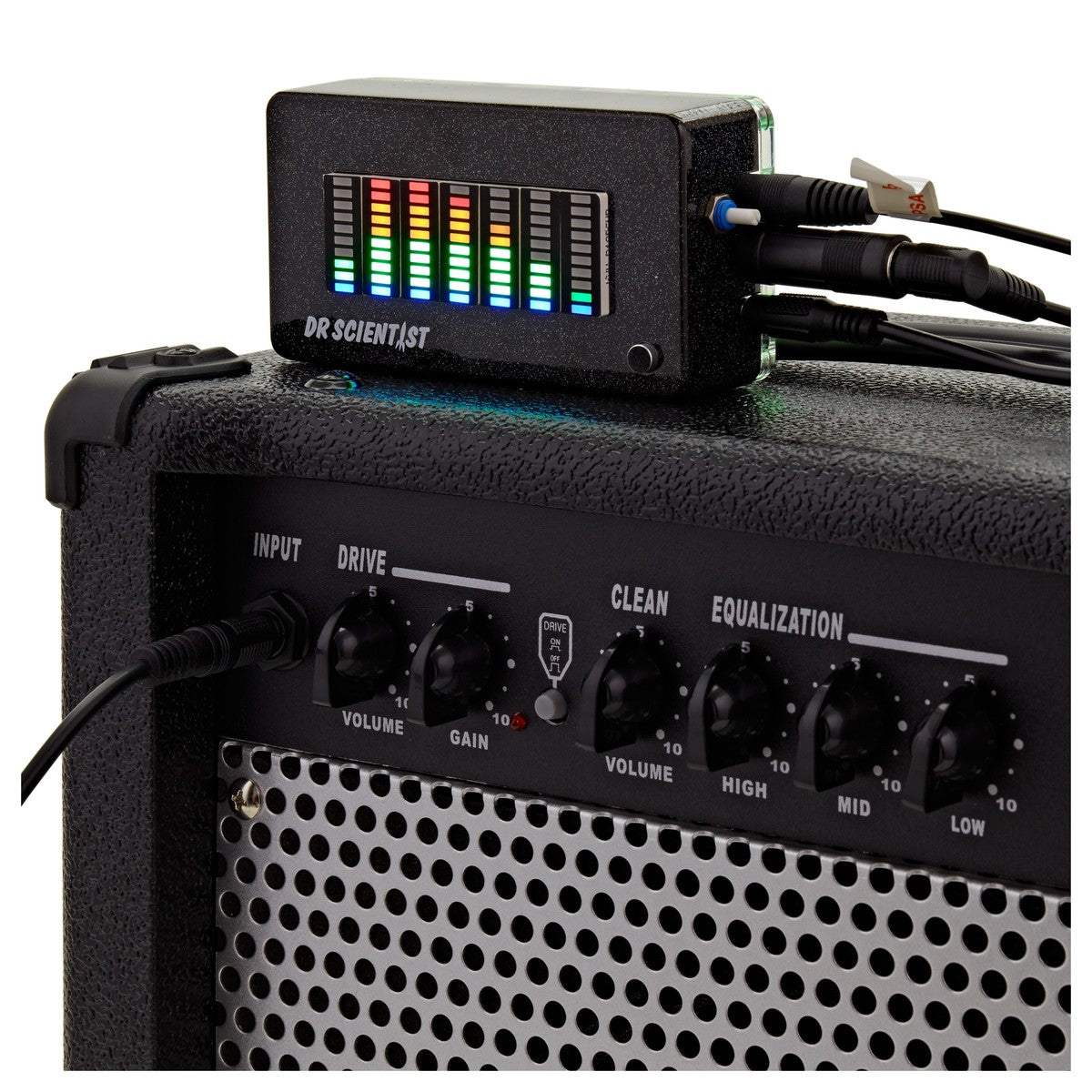 EQ Pedal Guitar Dr Scientist 7 Band Spectrum Analyser
