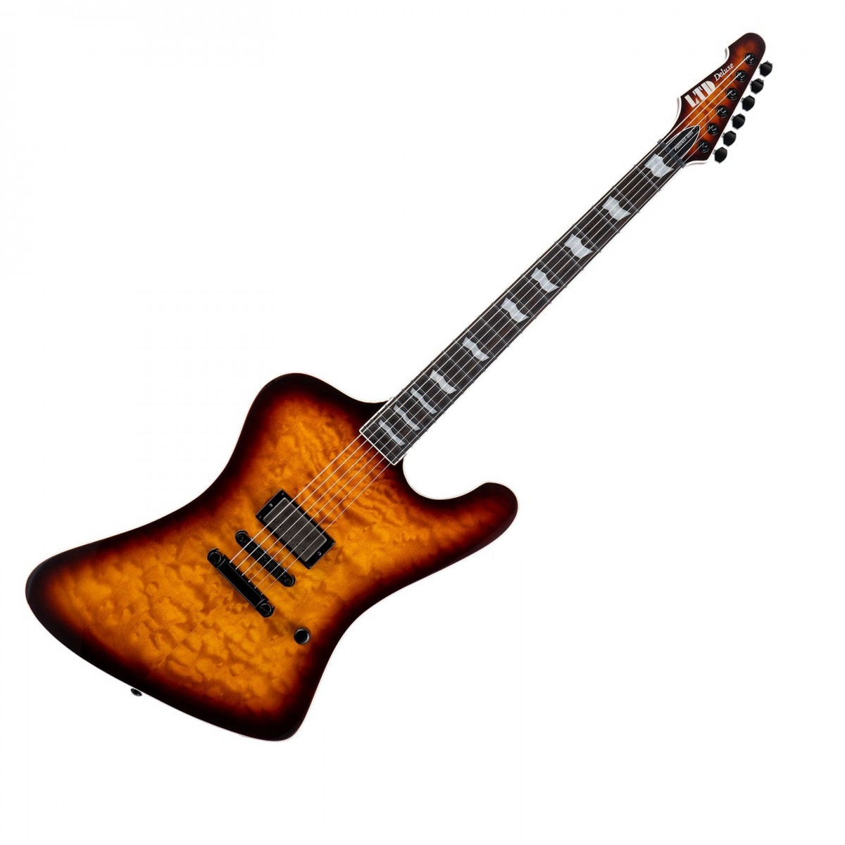 ESP LTD Phoenix-1001 Deluxe QM, Tobacco Sunburst