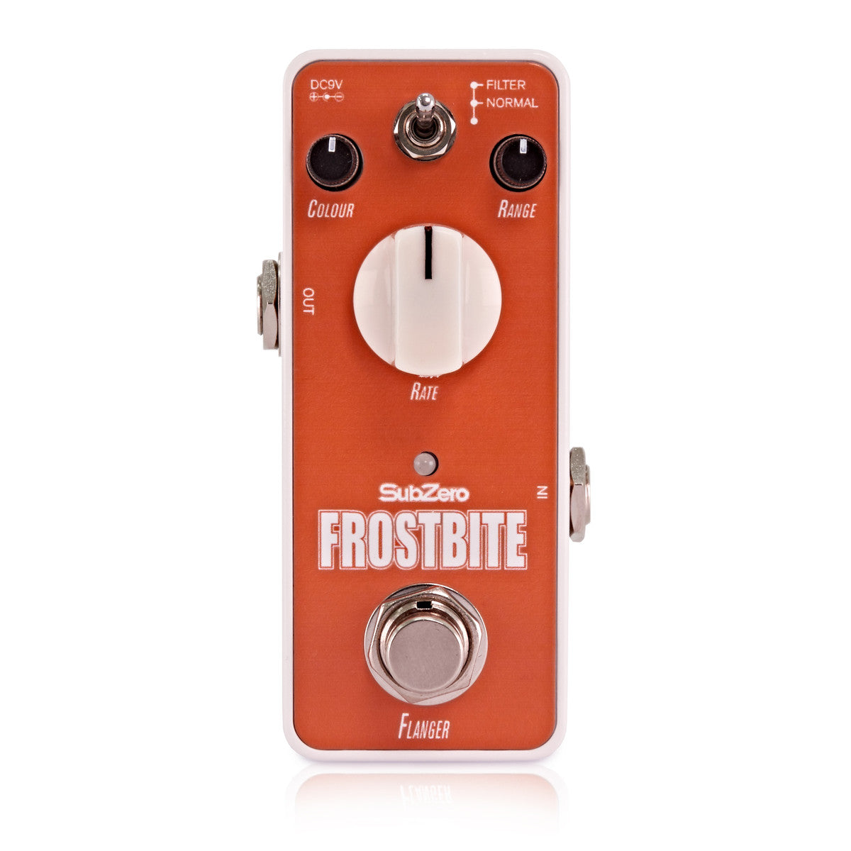 Flanger Pedal Guitar SubZero Frostbite