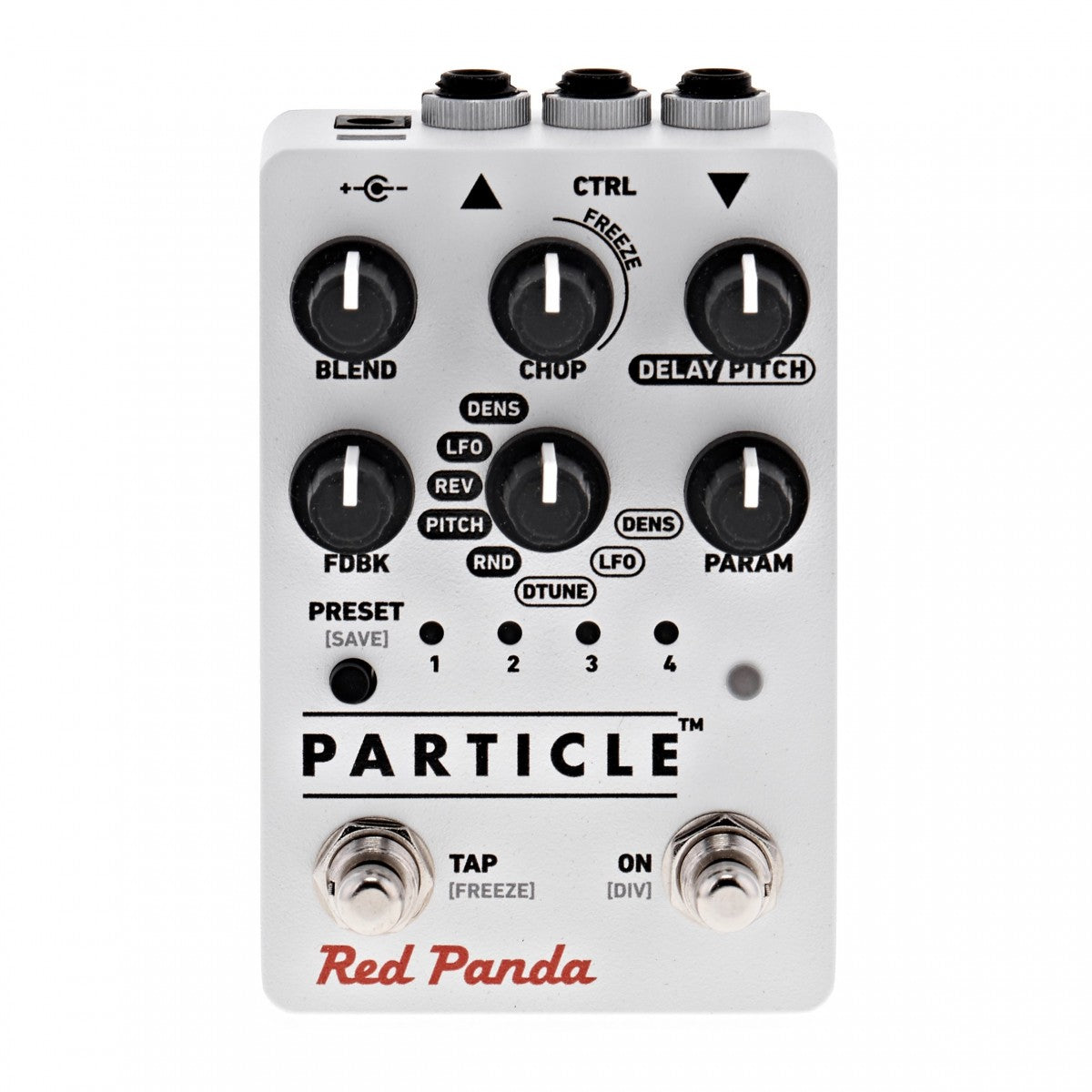 Delay Pedal Guitar Red Panda Particle Granular
