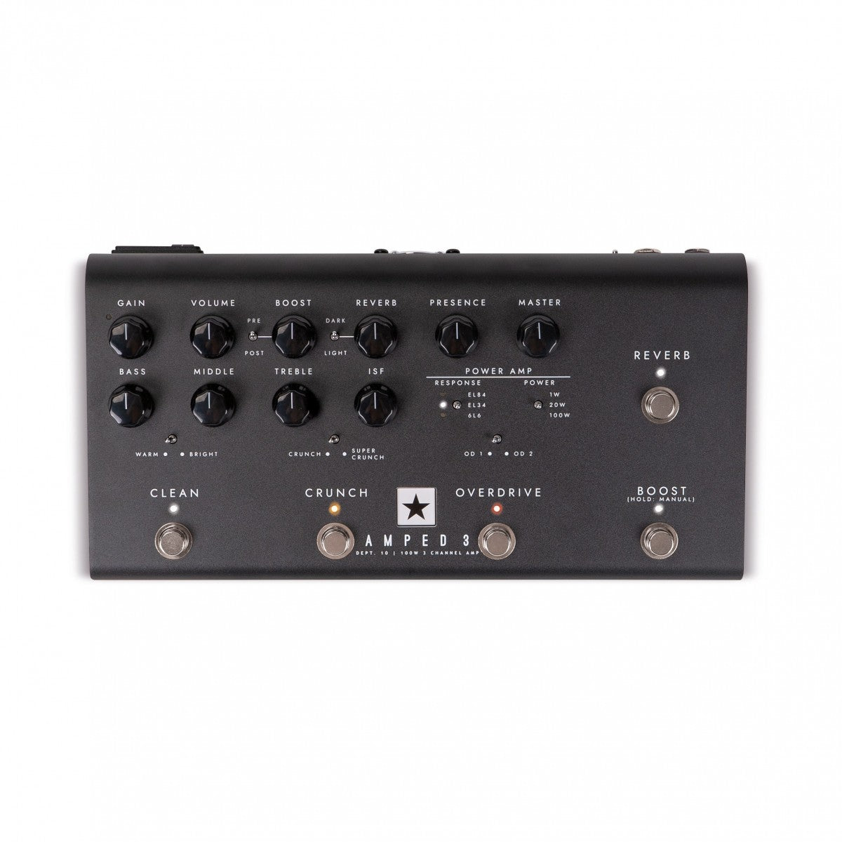 Blackstar Amped 3 100W 3 Channel Amp Pedal