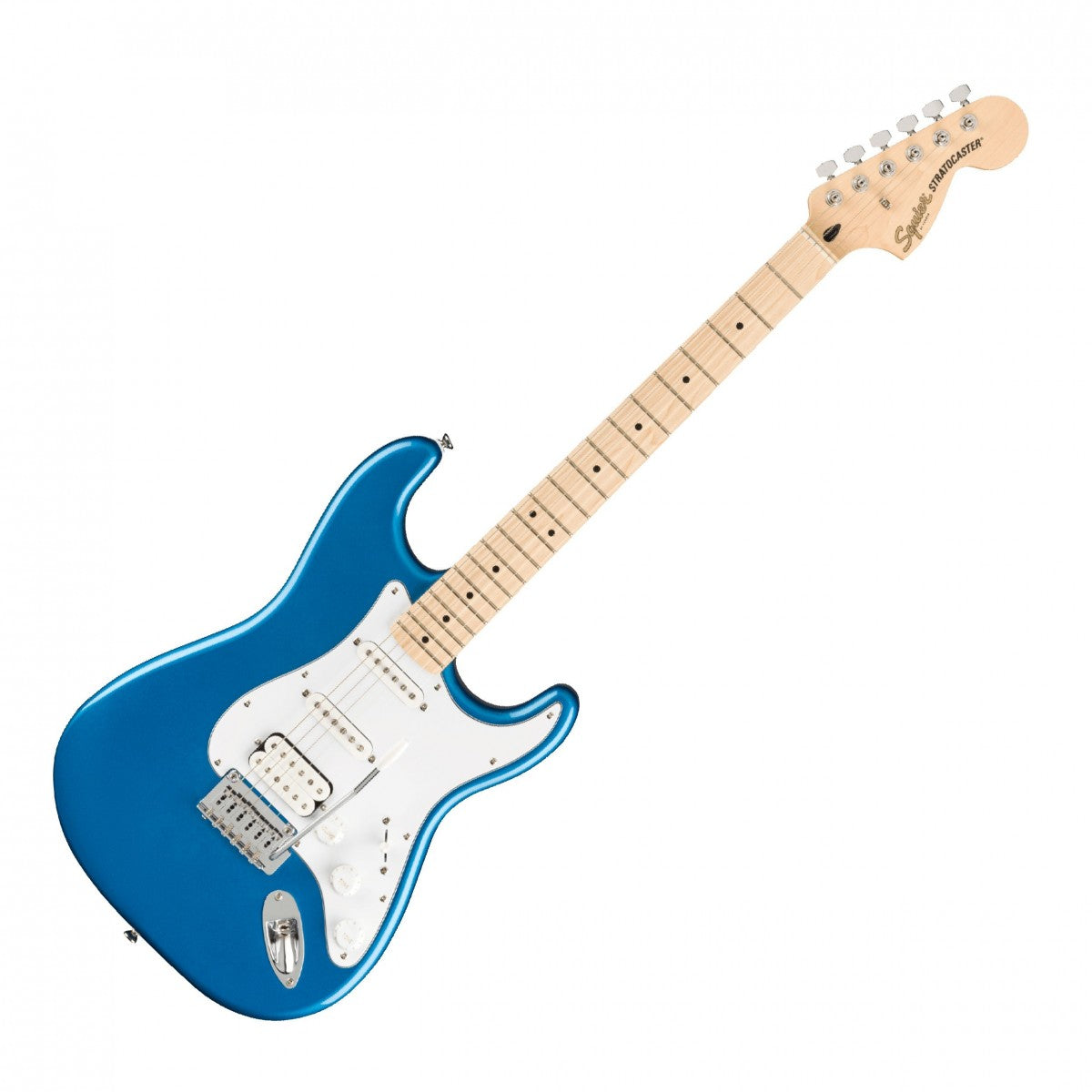 Đàn Guitar Điện Squier Affinity Stratocaster HSS Electric Guitar Pack, Maple Fingerboard, Lake Placid Blue #0372820002