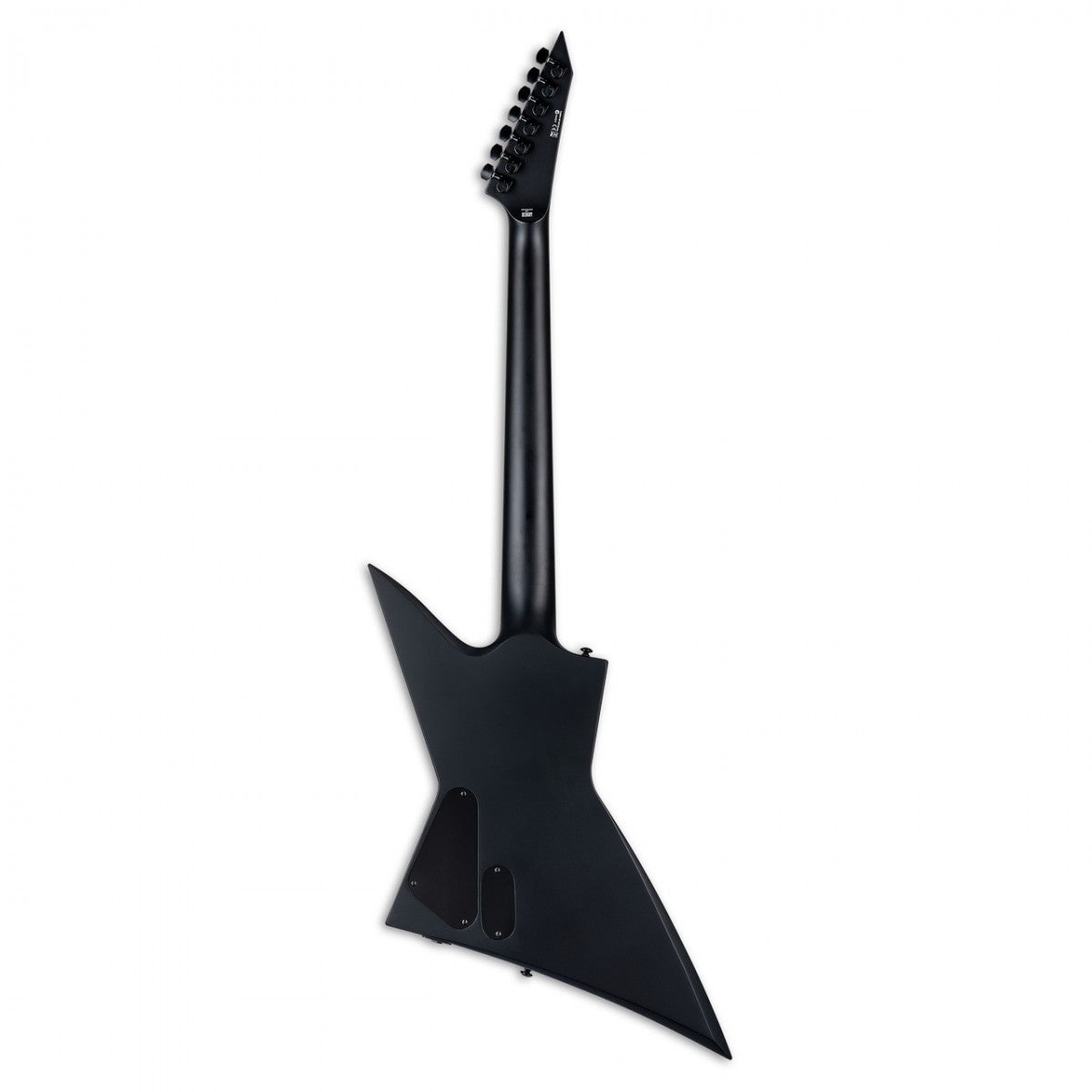 ESP LTD EX-7 Baritone Black Metal 7 String, Black Satin