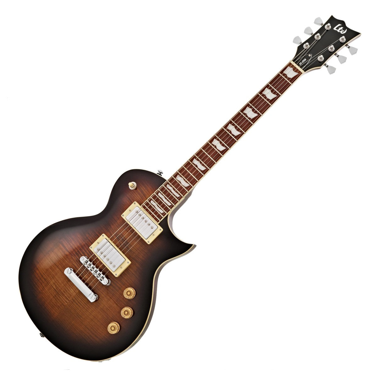 ESP LTD EC-256 FM, Dark Brown Sunburst