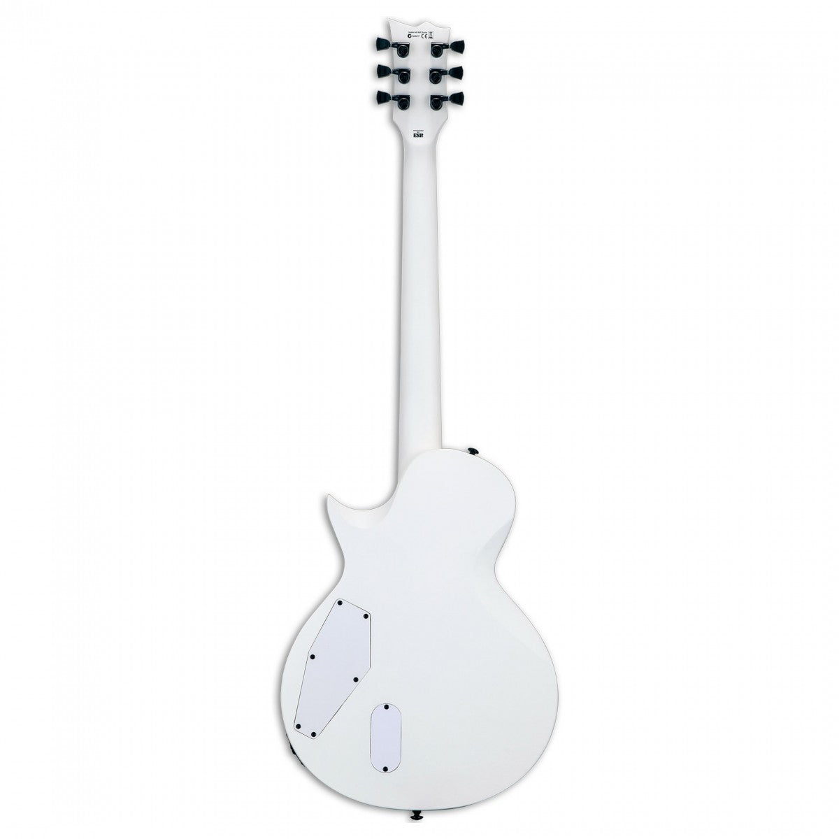 ESP LTD EC Arctic Metal, Snow White Satin