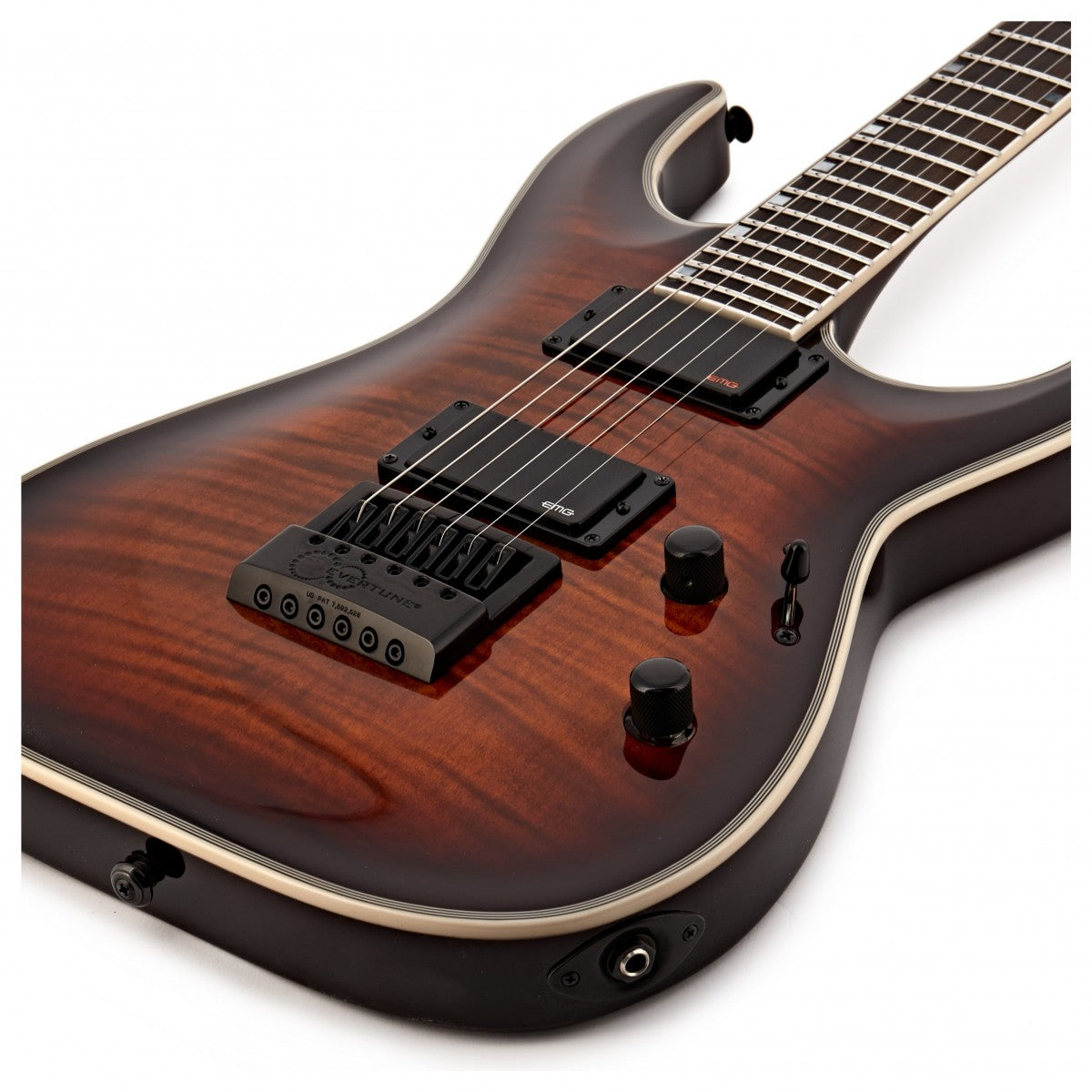 ESP LTD MH-1000 Evertune, Dark Brown Sunburst