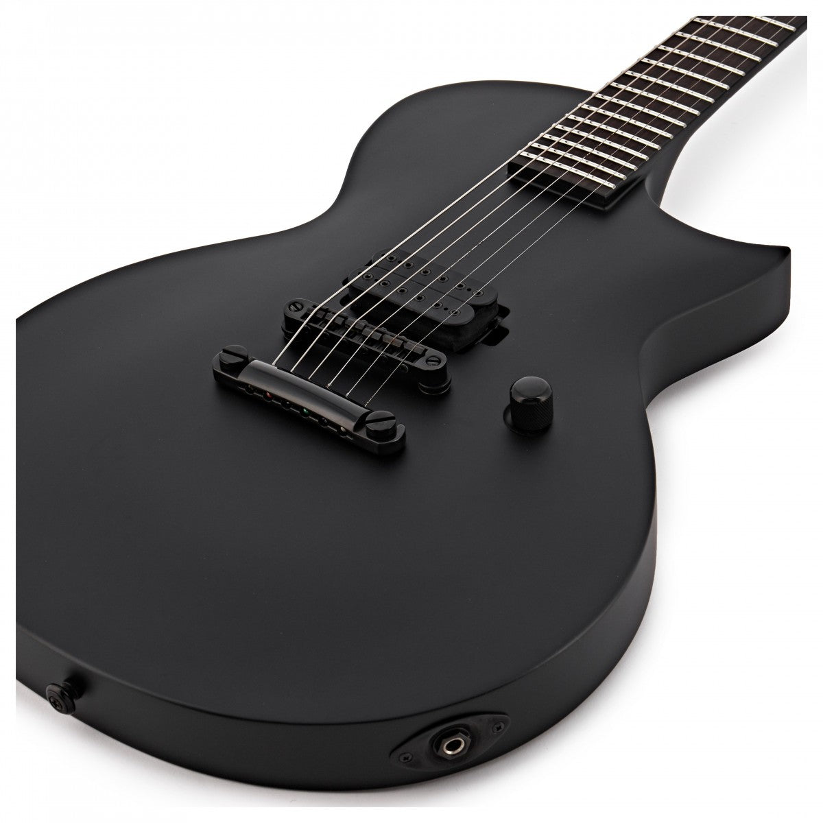 ESP LTD EC-BKM Black Metal, Black Satin