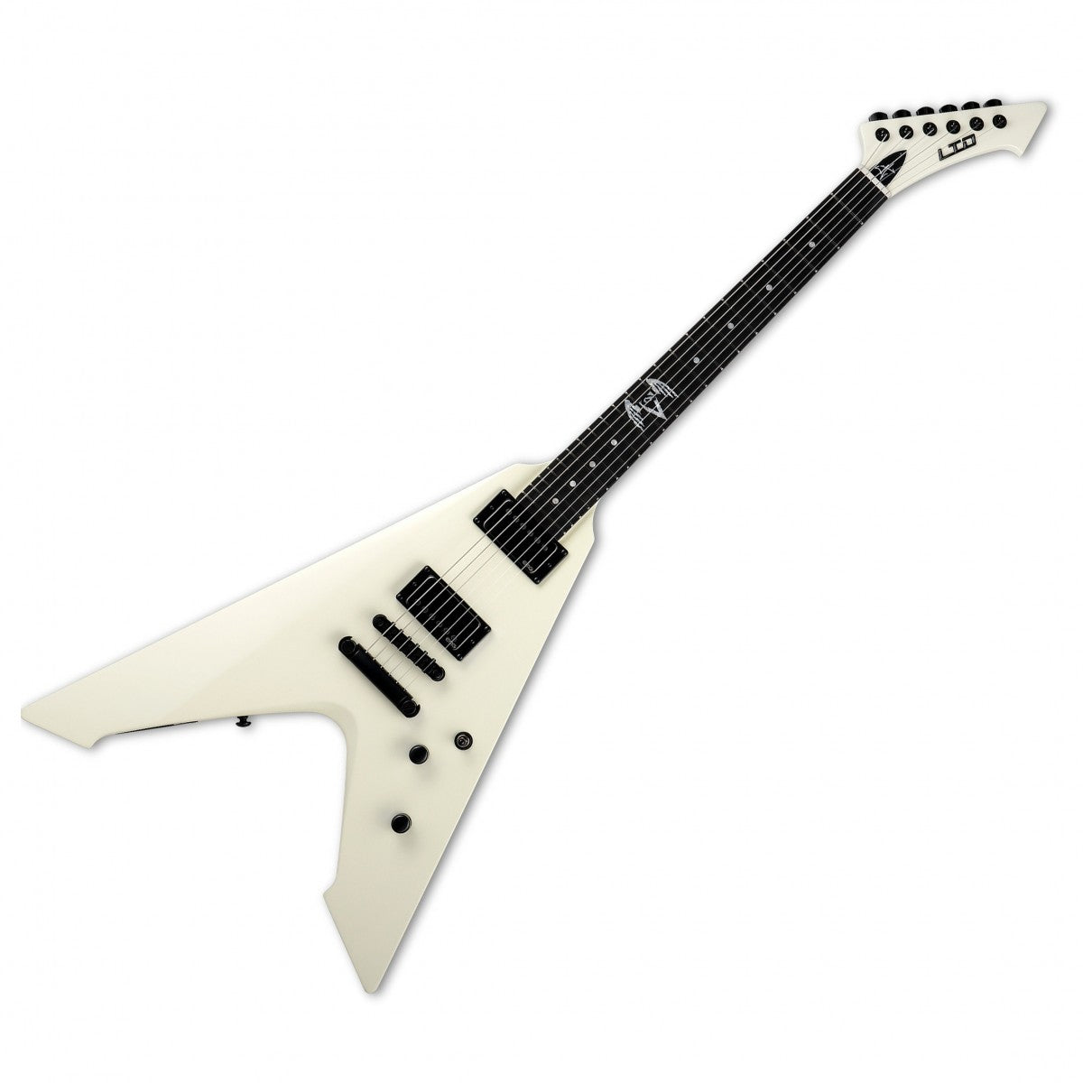 ESP LTD James Hetfield Signature Vulture, Olympic White