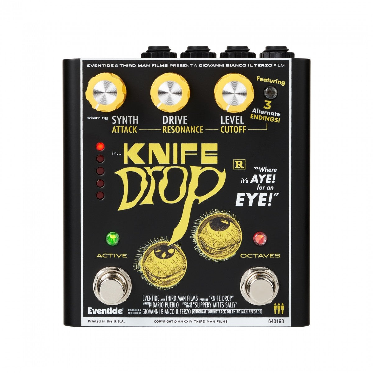Fuzz Pedal Guitar Eventide Knife Drop