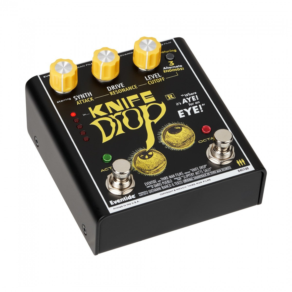 Fuzz Pedal Guitar Eventide Knife Drop