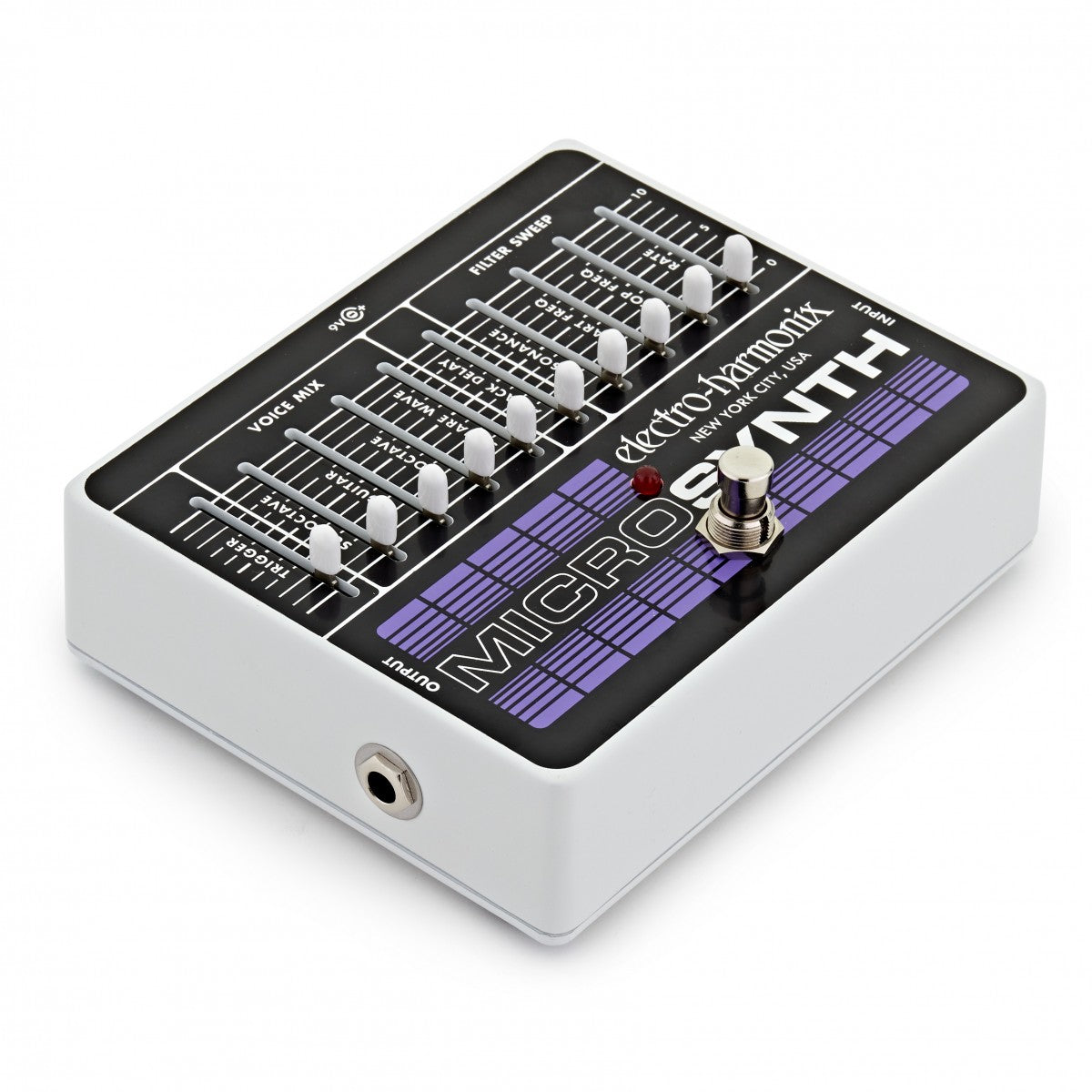 Synth Pedal Guitar Electro Harmonix Micro Synthesizer Analog