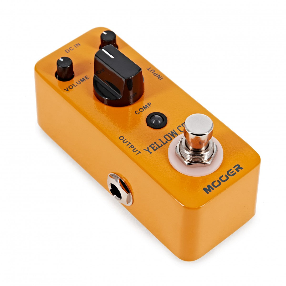 Mooer MCS2 Yellow Comp Classic Optical Compressor Guitar Effect Pedal, Analog Pedal