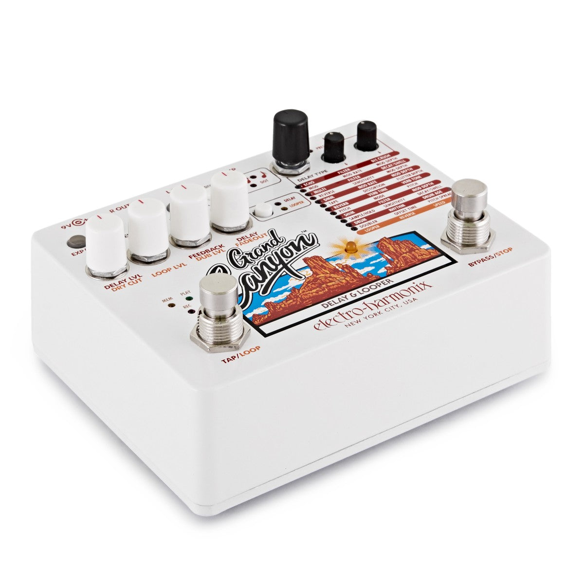 Delay Pedal Guitar Electro Harmonix Grand Canyon