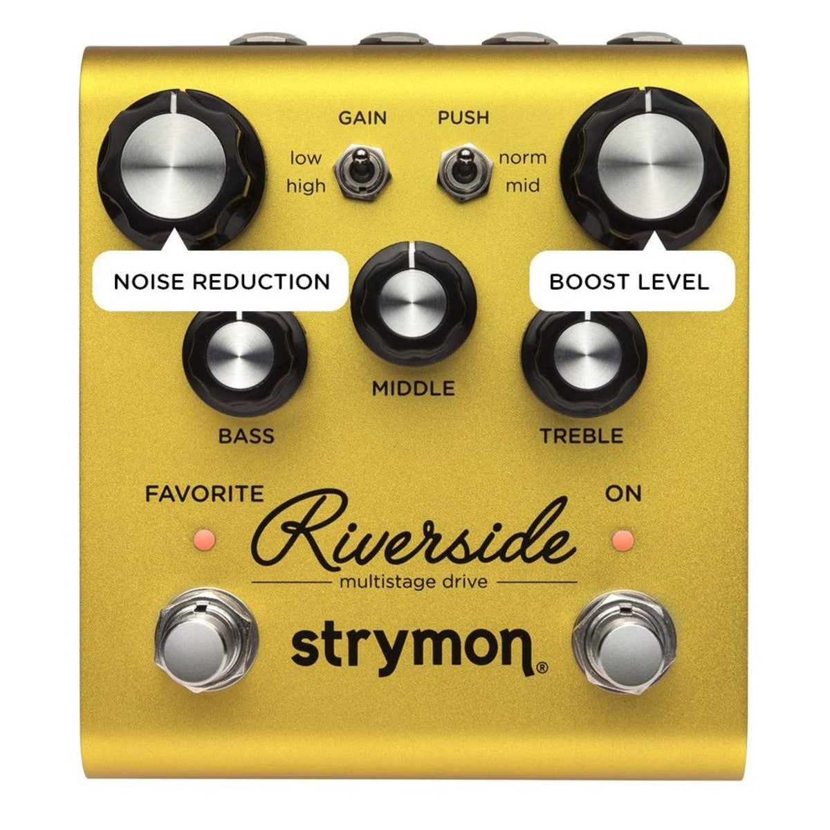 Overdrive Pedal Guitar Strymon Riverside Multistage