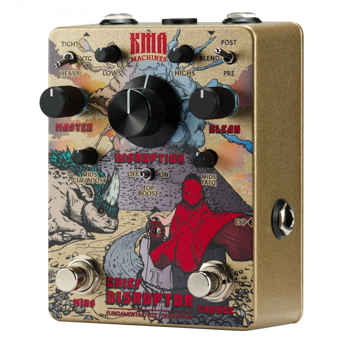 Fuzz Pedal Guitar Fuzz Pedal Guitar KMA Machines Chief Disruptor Fundamental