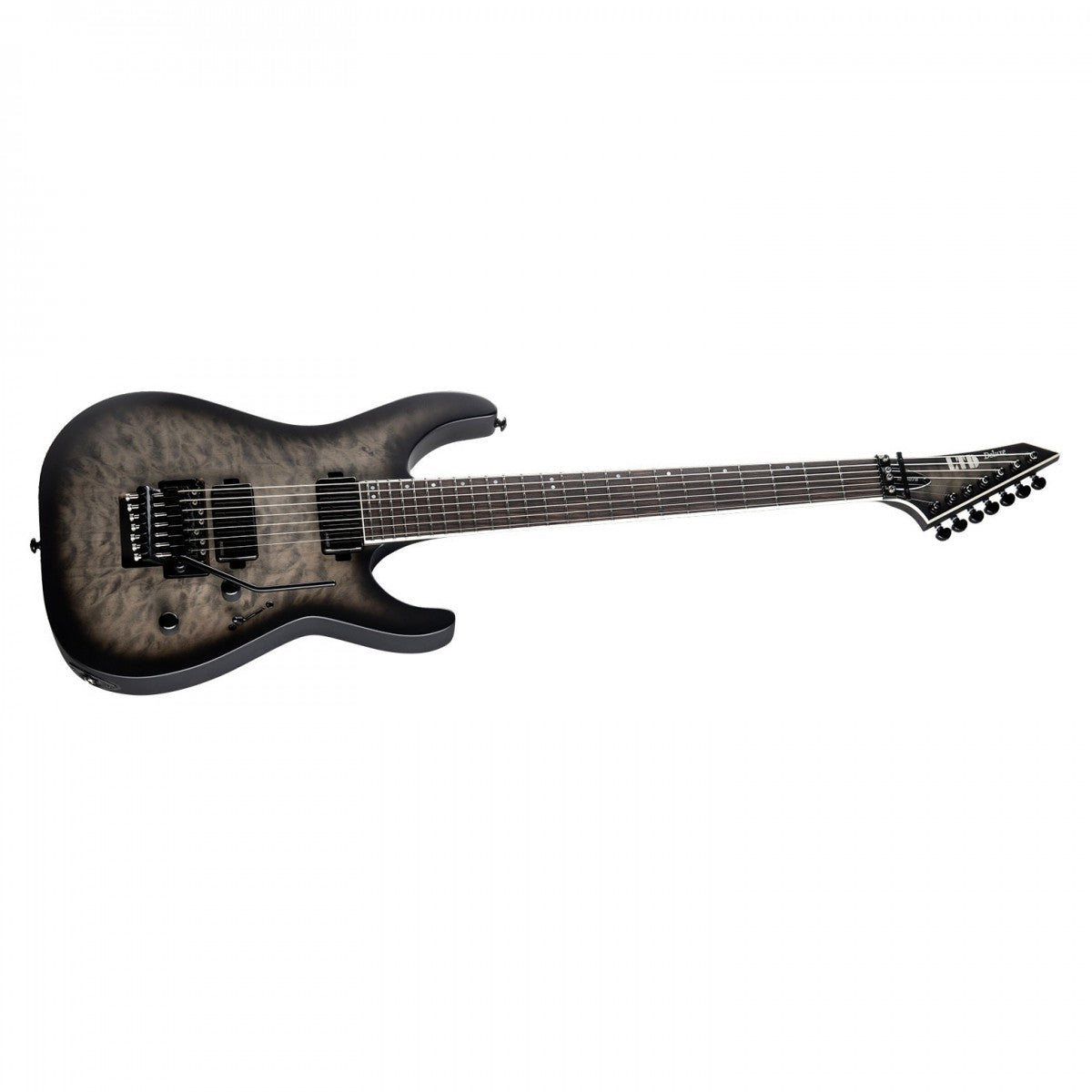 ESP LTD M-1007B QM 7 String, Charcoal Burst Satin