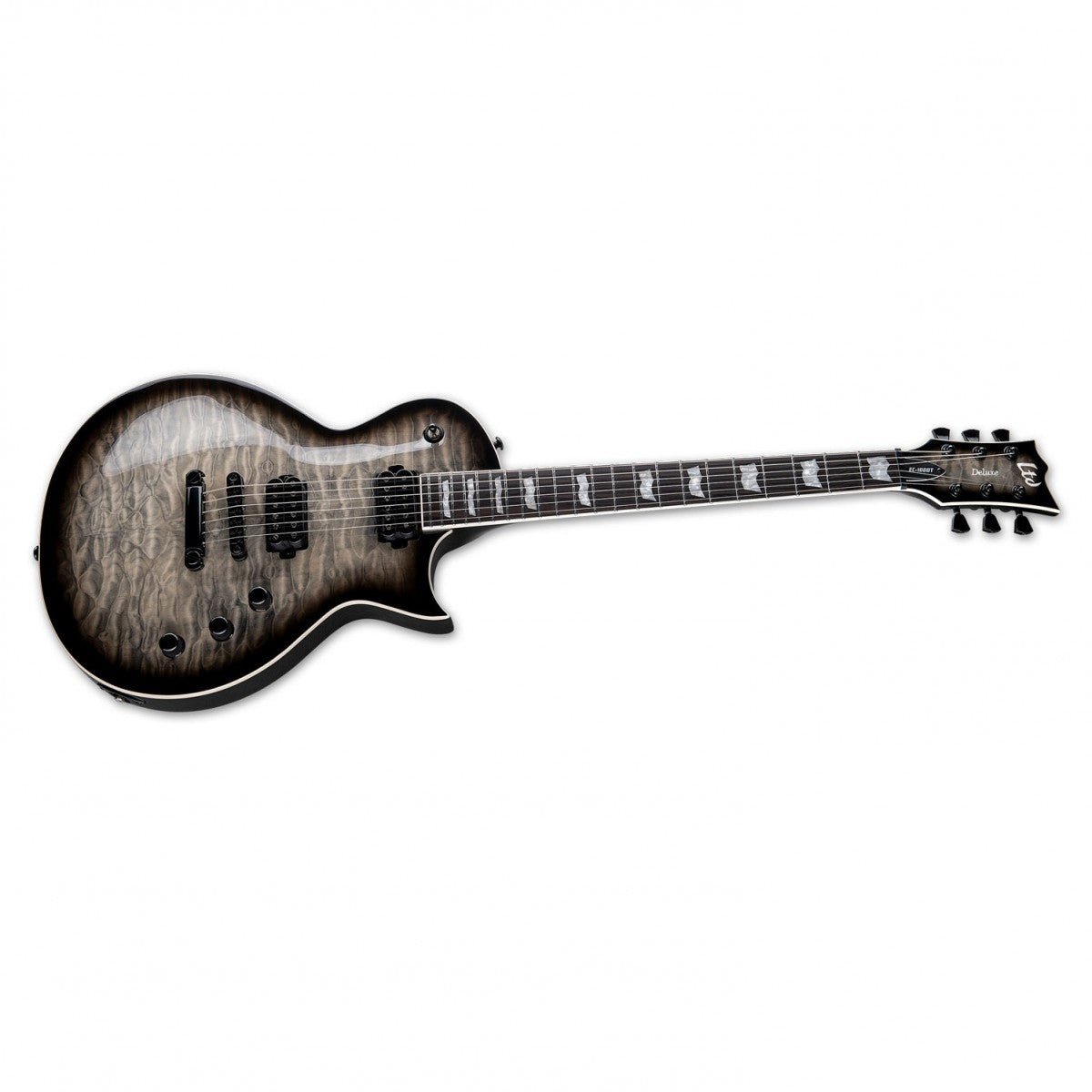 Đàn Guitar Điện ESP LTD EC-1000T QM, Charcoal Burst