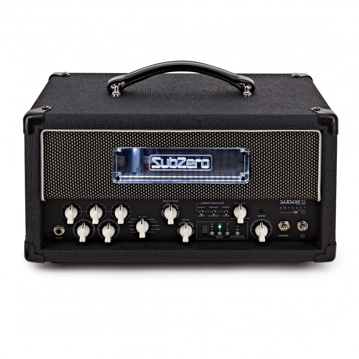 SubZero Voyager-15 Hybrid Tube Head, Black