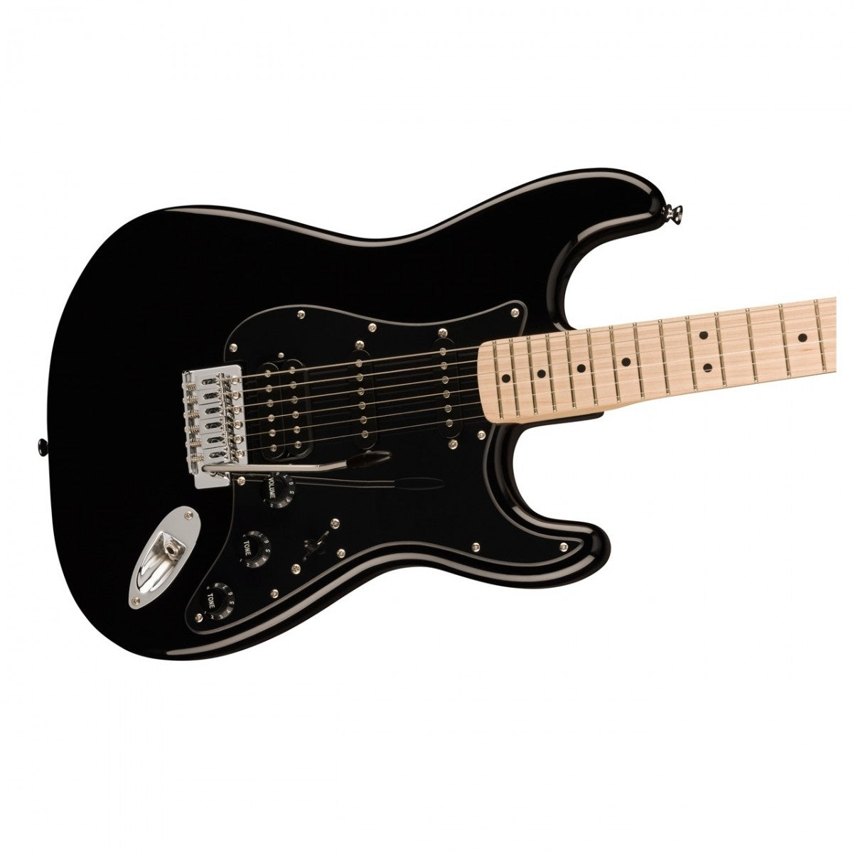 Đàn Guitar Điện Squier Sonic Stratocaster HSS Maple Fingerboard Black