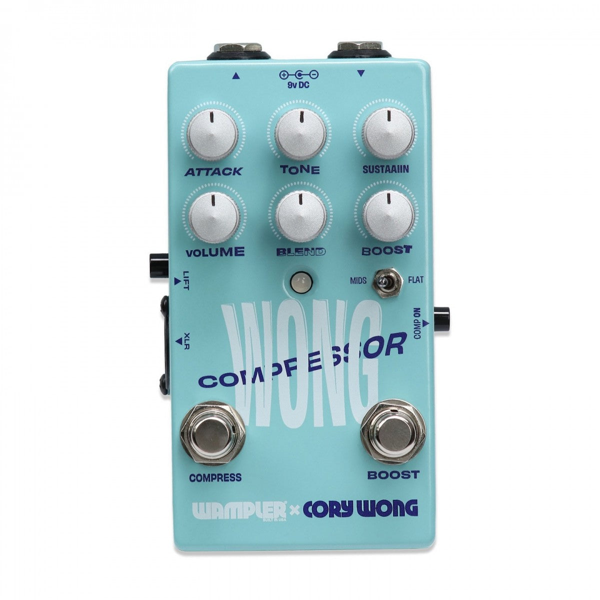 Wampler Cory Wong Compressor and Boost Pedal, Analog Pedal