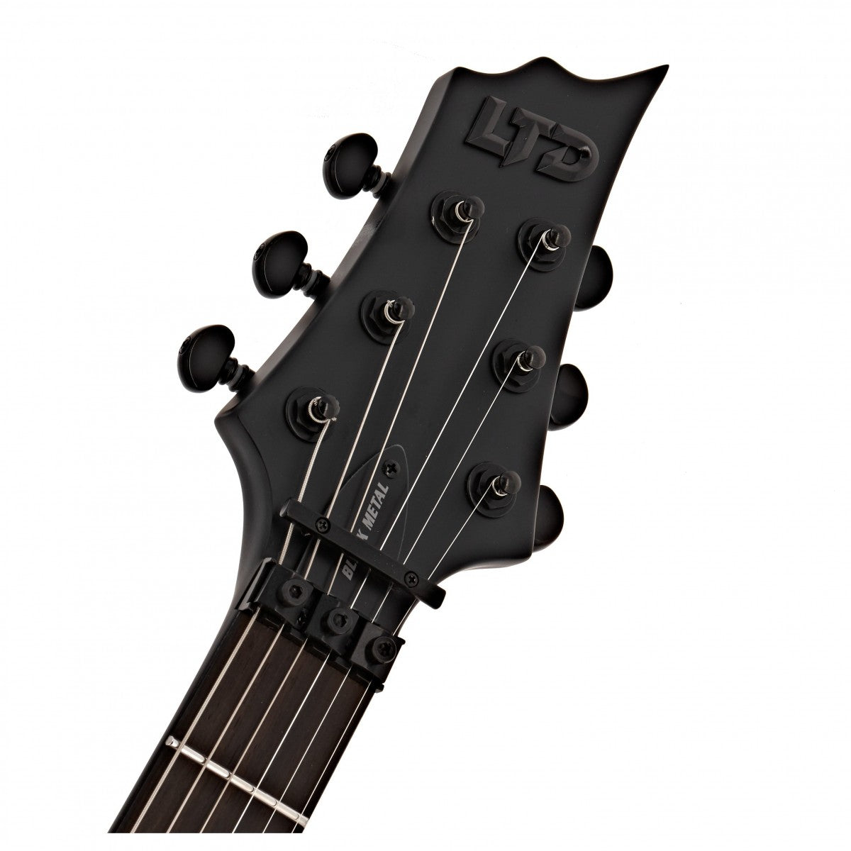 ESP LTD F Black Metal, Black Satin