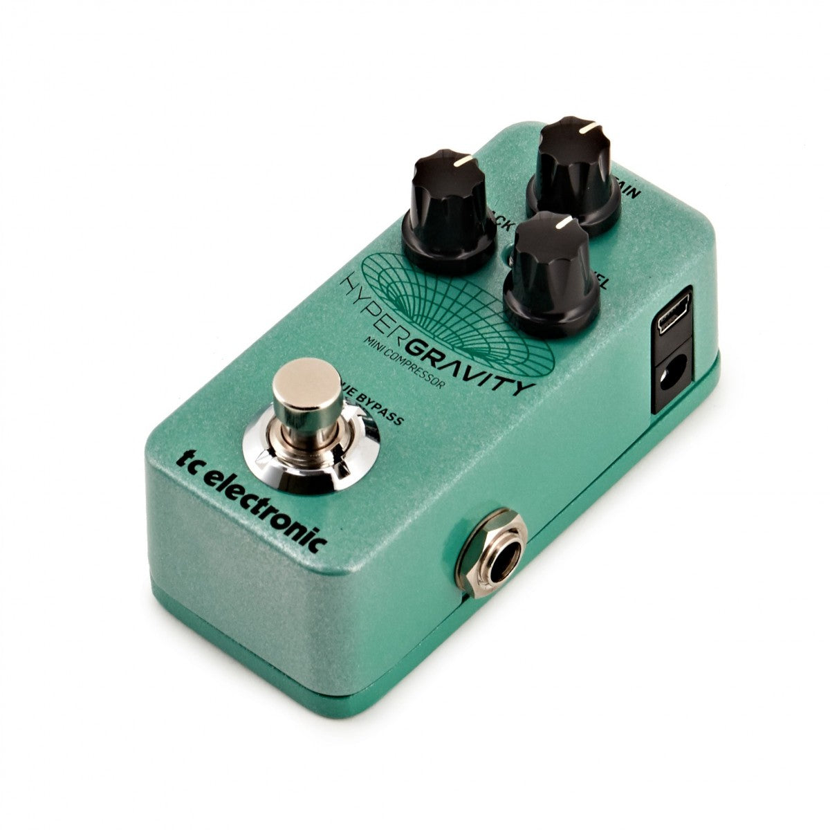 TC Electronic HyperGravity Compressor Guitar Effects Pedal, Digital Pedal